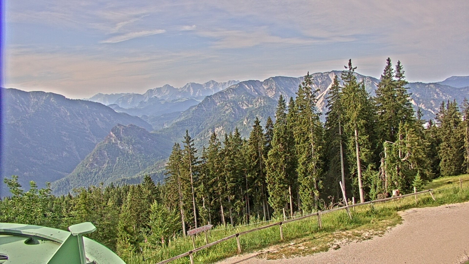 Archiv Foto Webcam Ruhpolding: Bergstation am Unternberg