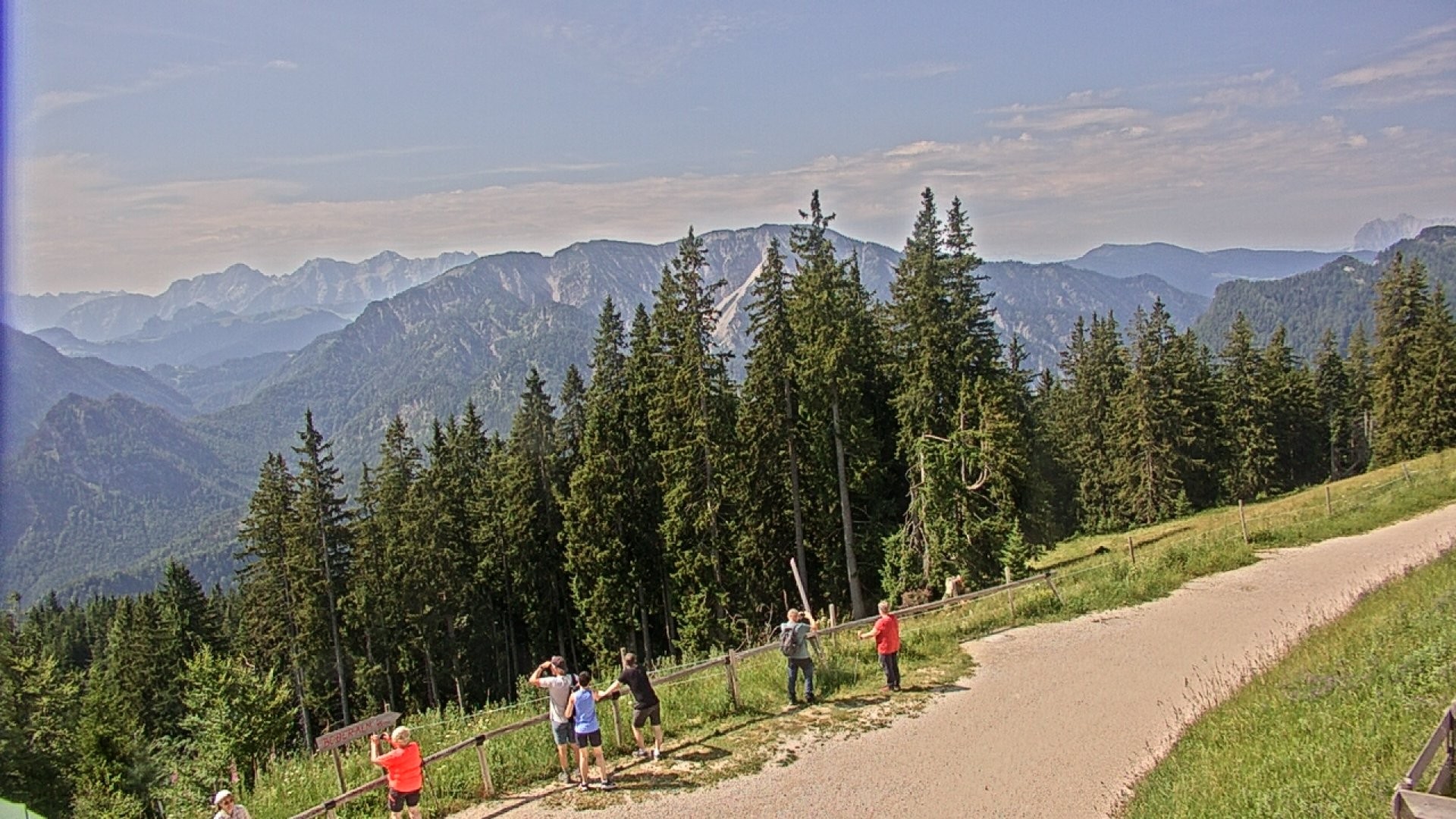 Archiv Foto Webcam Ruhpolding: Bergstation am Unternberg