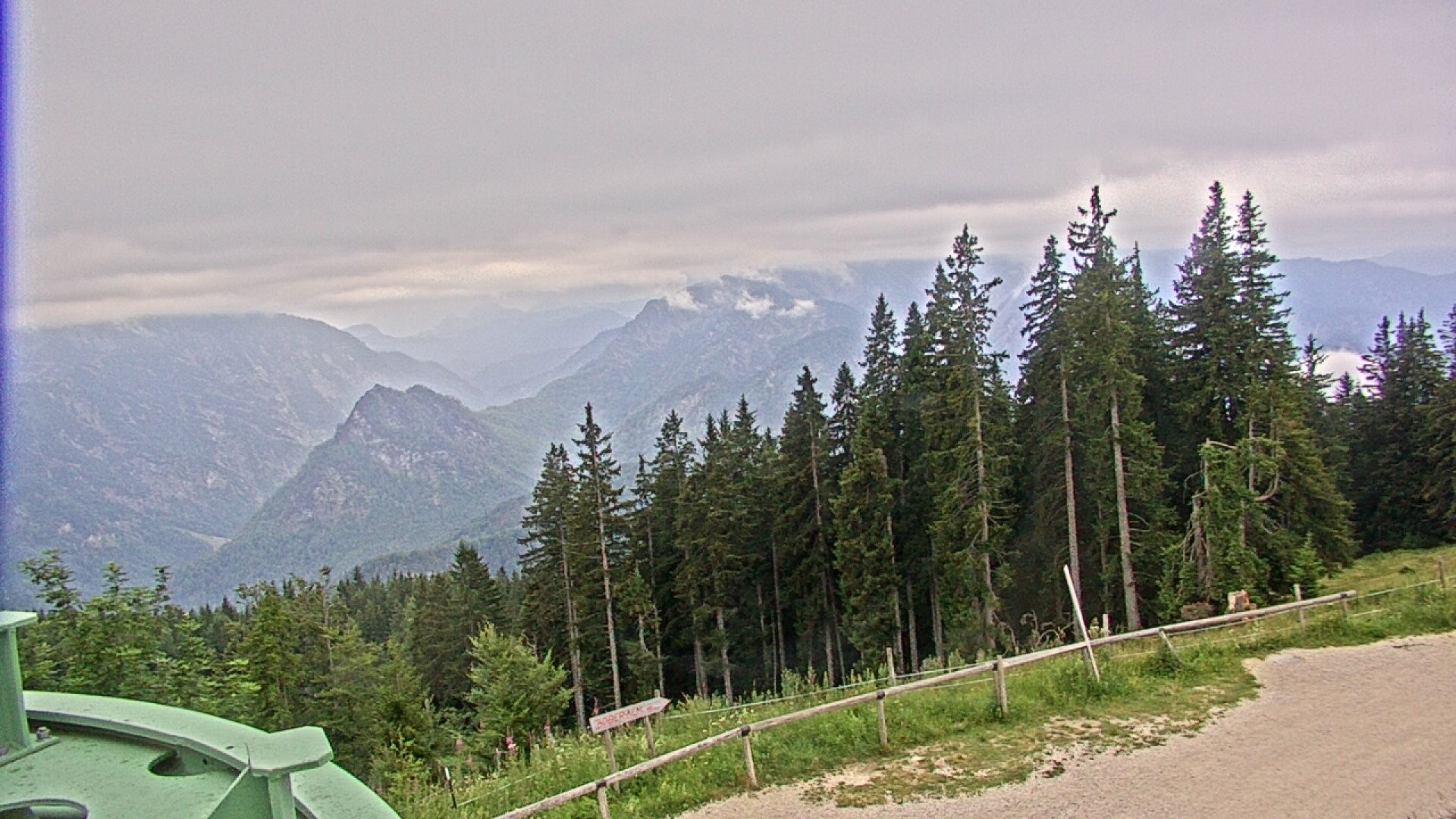 Archiv Foto Webcam Ruhpolding: Bergstation am Unternberg