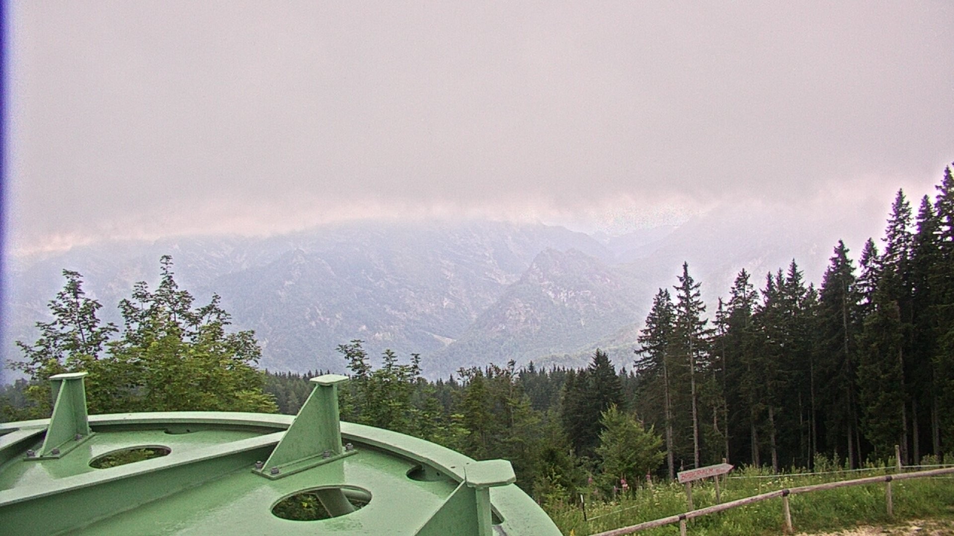 Archiv Foto Webcam Ruhpolding: Bergstation am Unternberg