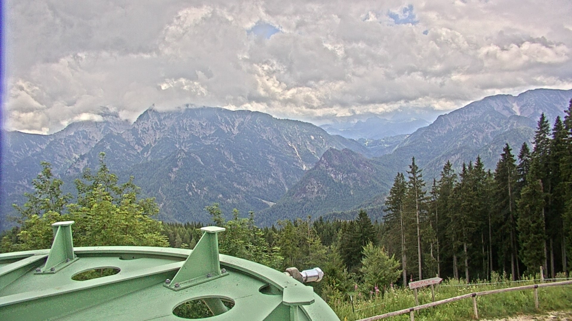 Archiv Foto Webcam Ruhpolding: Bergstation am Unternberg