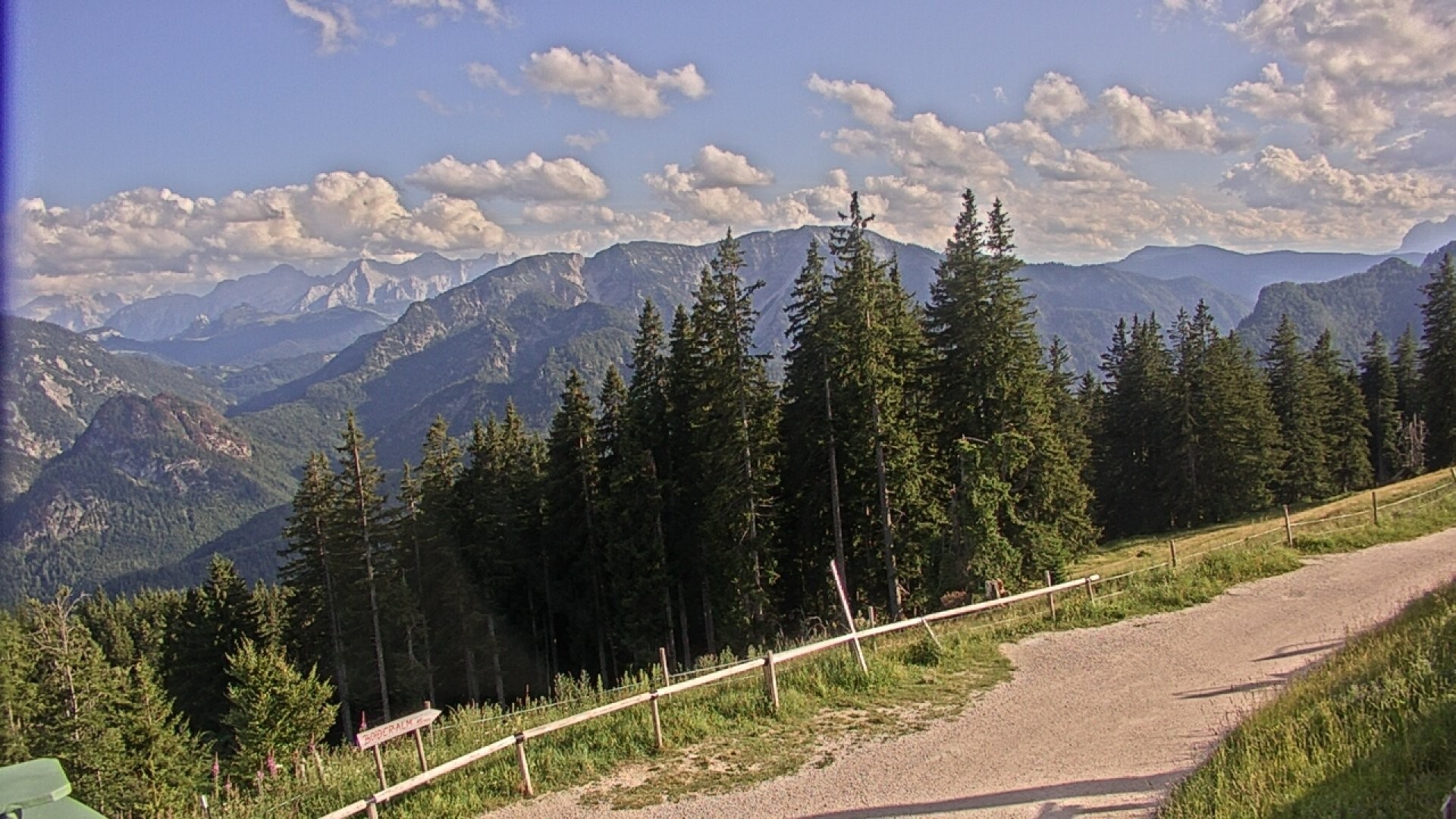 Archiv Foto Webcam Ruhpolding: Bergstation am Unternberg
