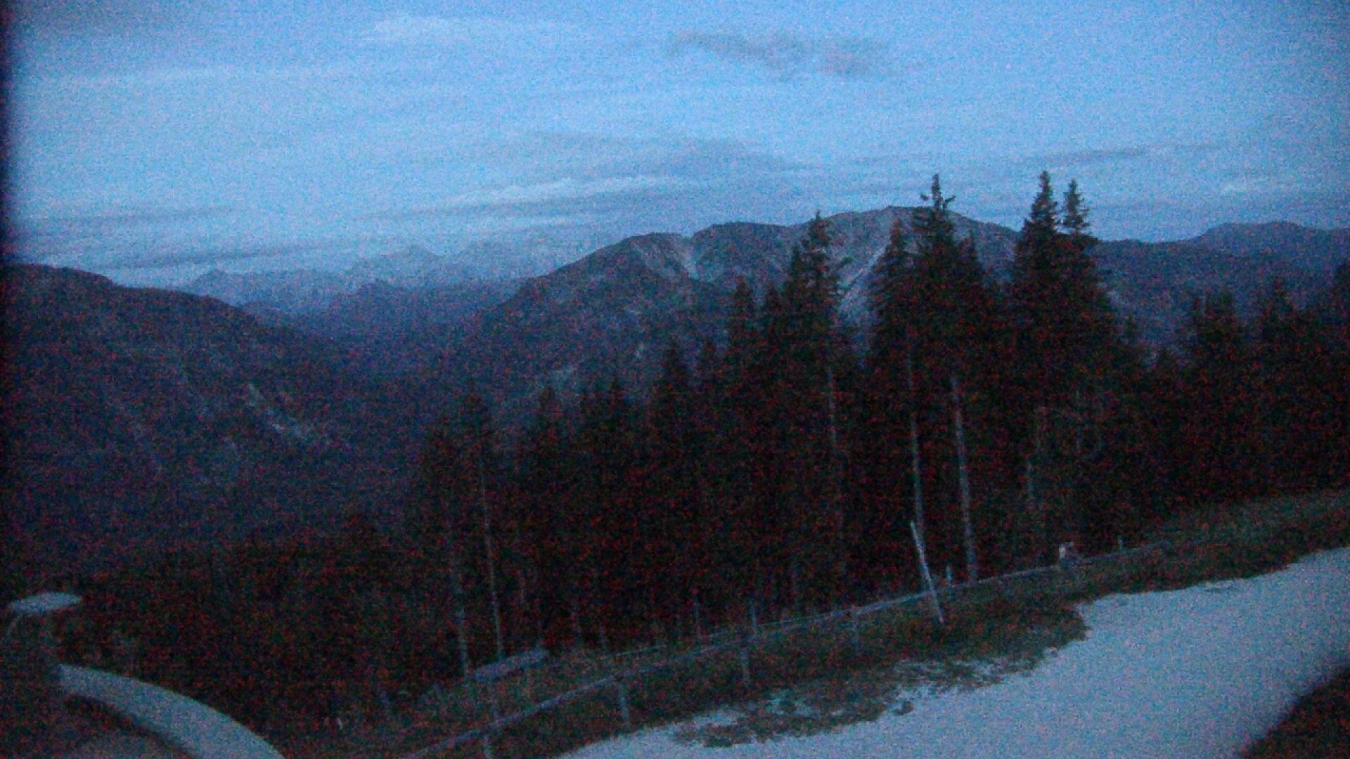 Archived image Webcam Ruhpolding: Top station Unternberg