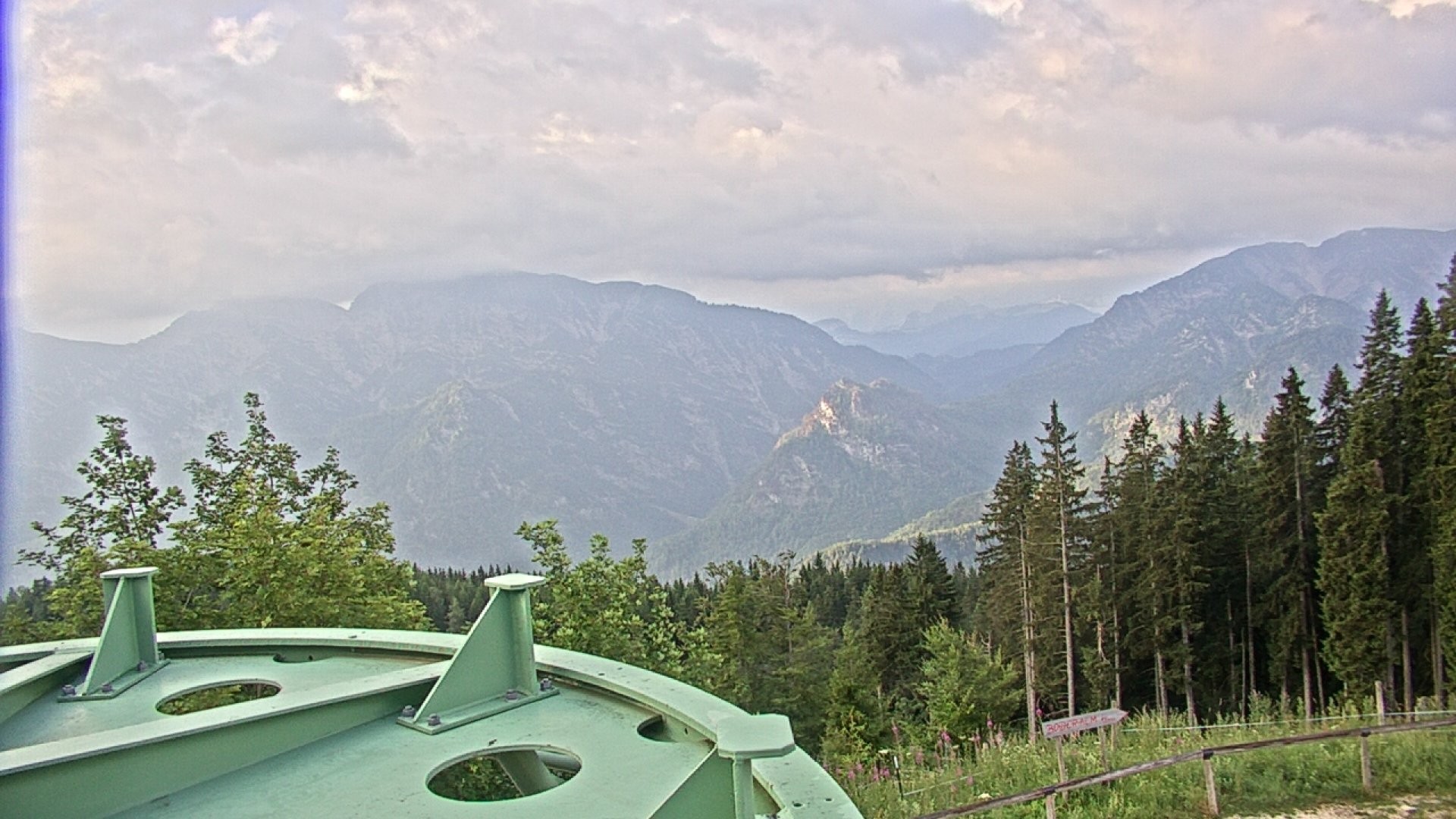 Archiv Foto Webcam Ruhpolding: Bergstation am Unternberg