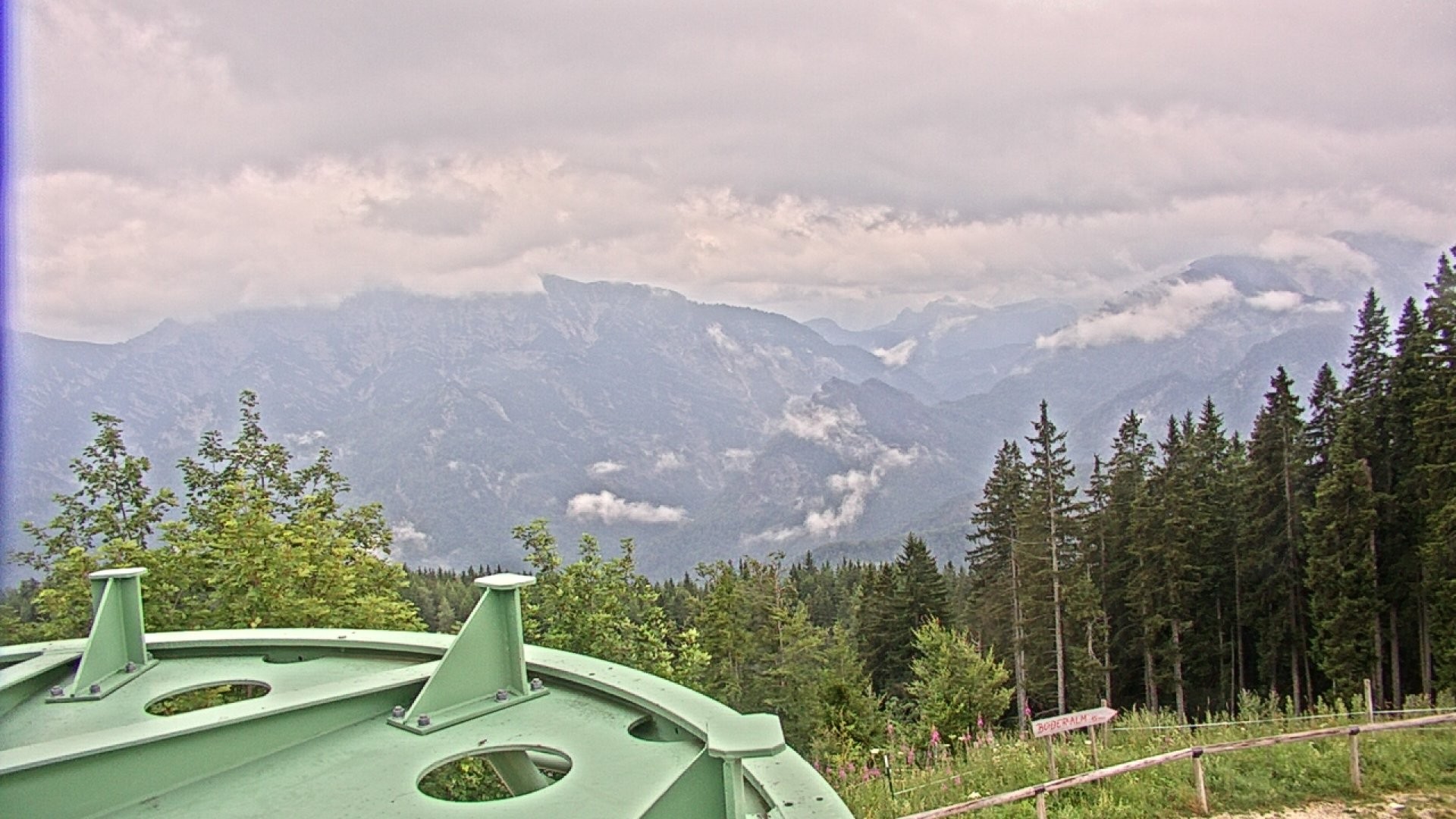 Archiv Foto Webcam Ruhpolding: Bergstation am Unternberg