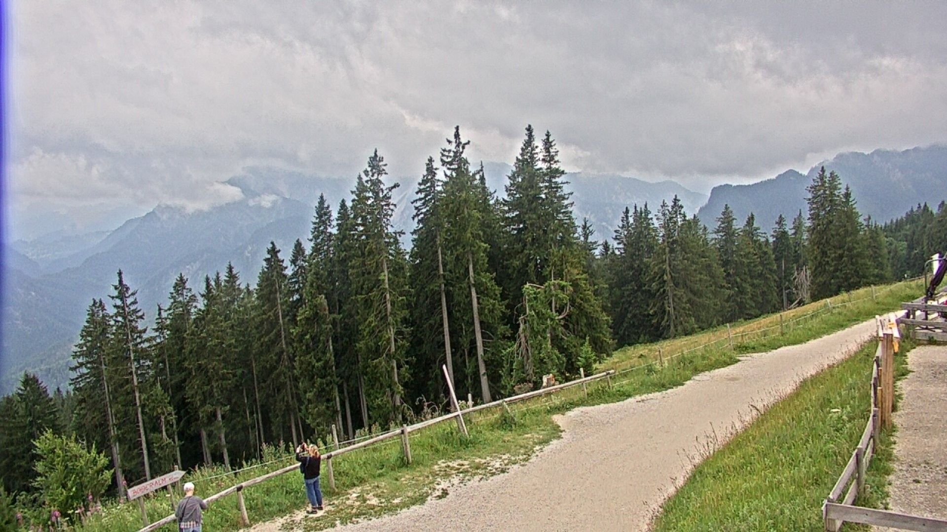 Archiv Foto Webcam Ruhpolding: Bergstation am Unternberg