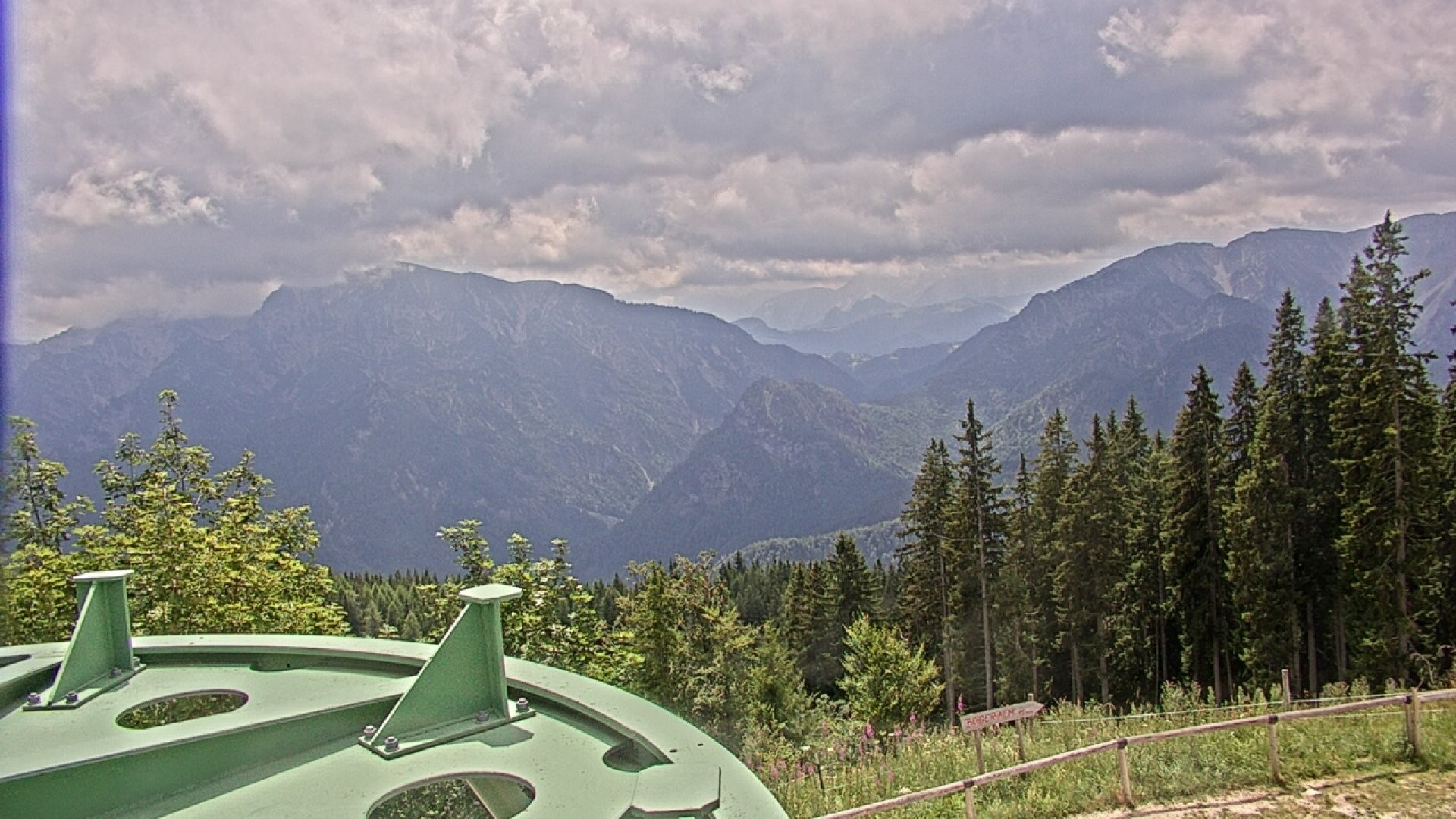 Archiv Foto Webcam Ruhpolding: Bergstation am Unternberg