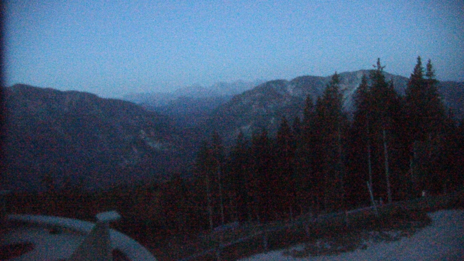 Archived image Webcam Ruhpolding: Top station Unternberg