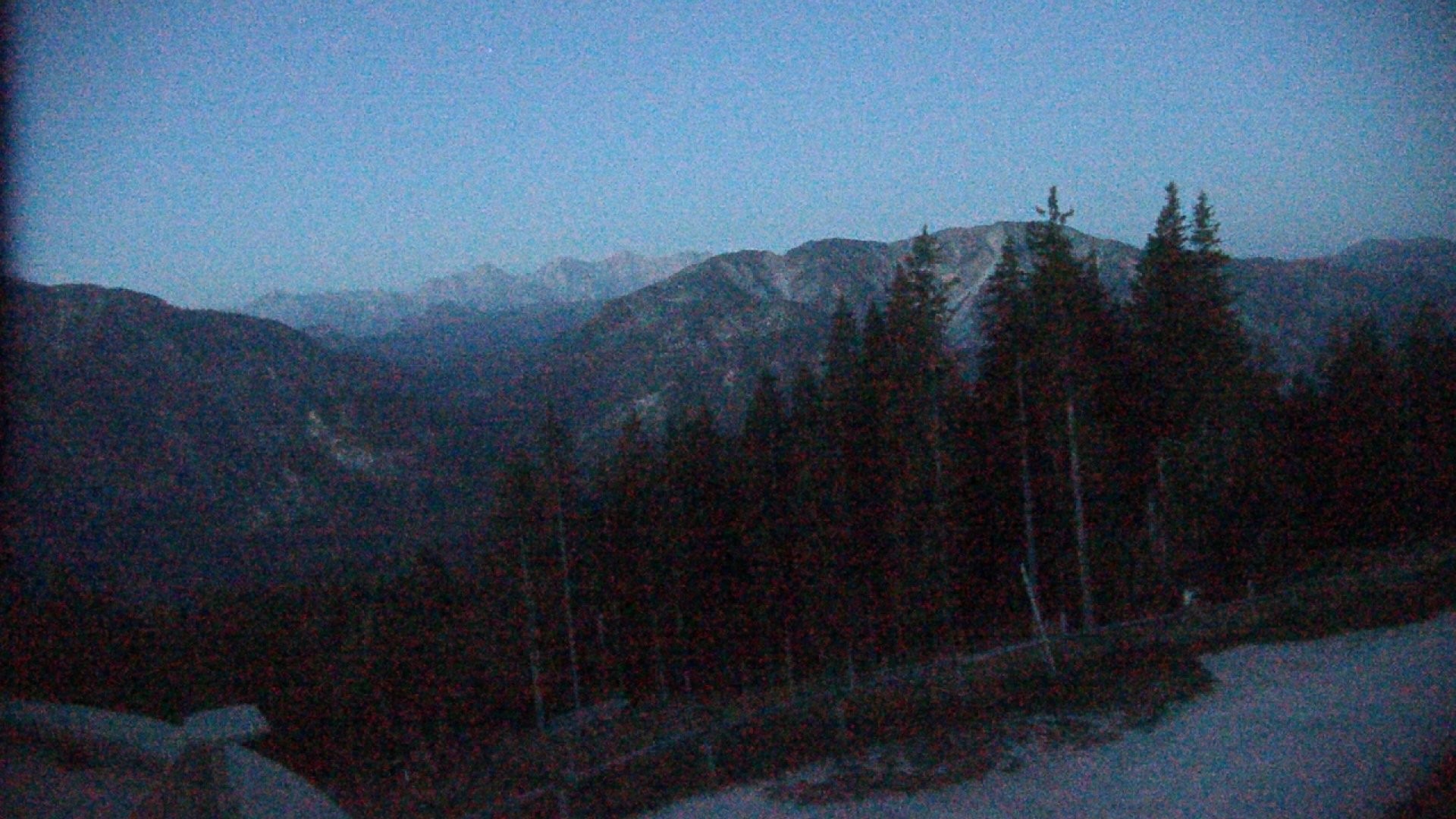 Archived image Webcam Ruhpolding: Top station Unternberg