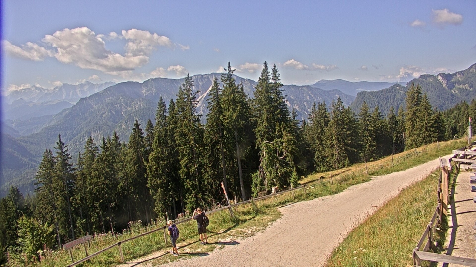 Archiv Foto Webcam Ruhpolding: Bergstation am Unternberg