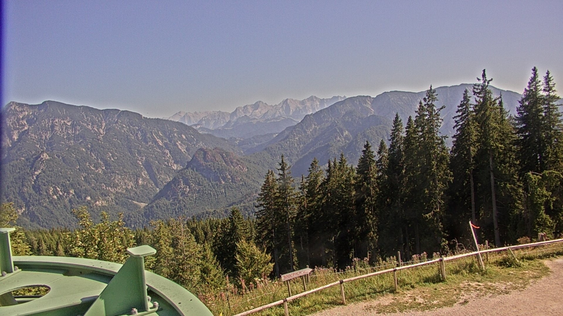 Archiv Foto Webcam Ruhpolding: Bergstation am Unternberg