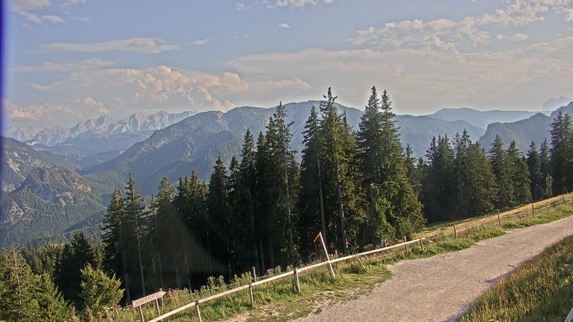 Archiv Foto Webcam Ruhpolding: Bergstation am Unternberg