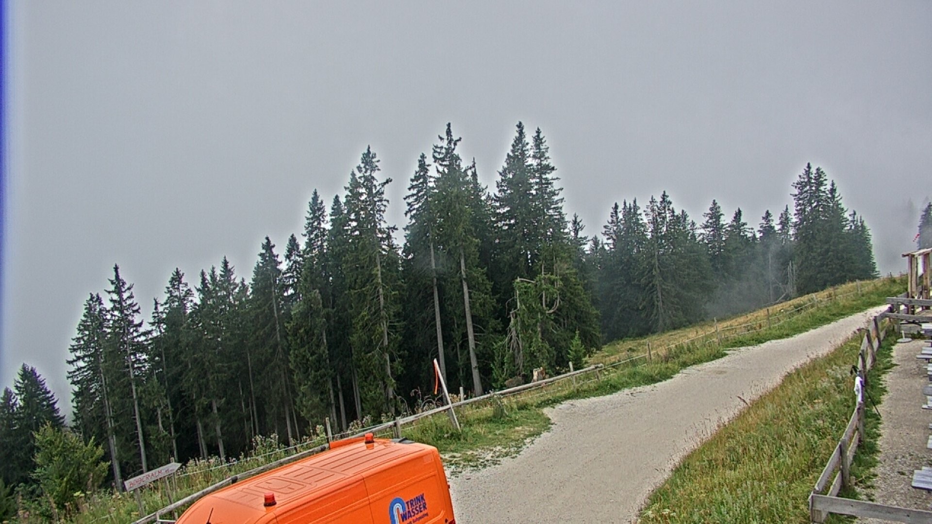 Archived image Webcam Ruhpolding: Top station Unternberg