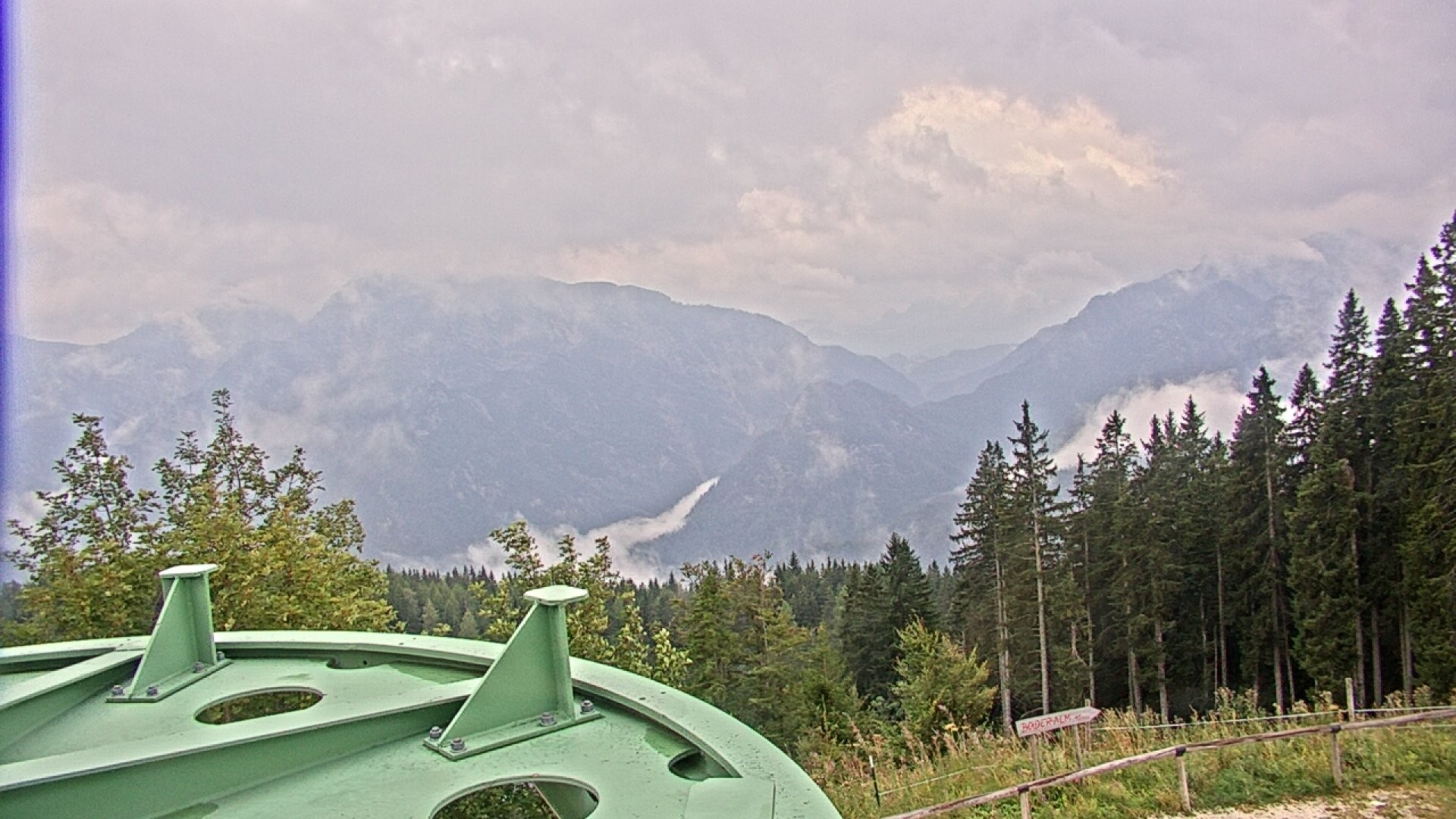 Archiv Foto Webcam Ruhpolding: Bergstation am Unternberg