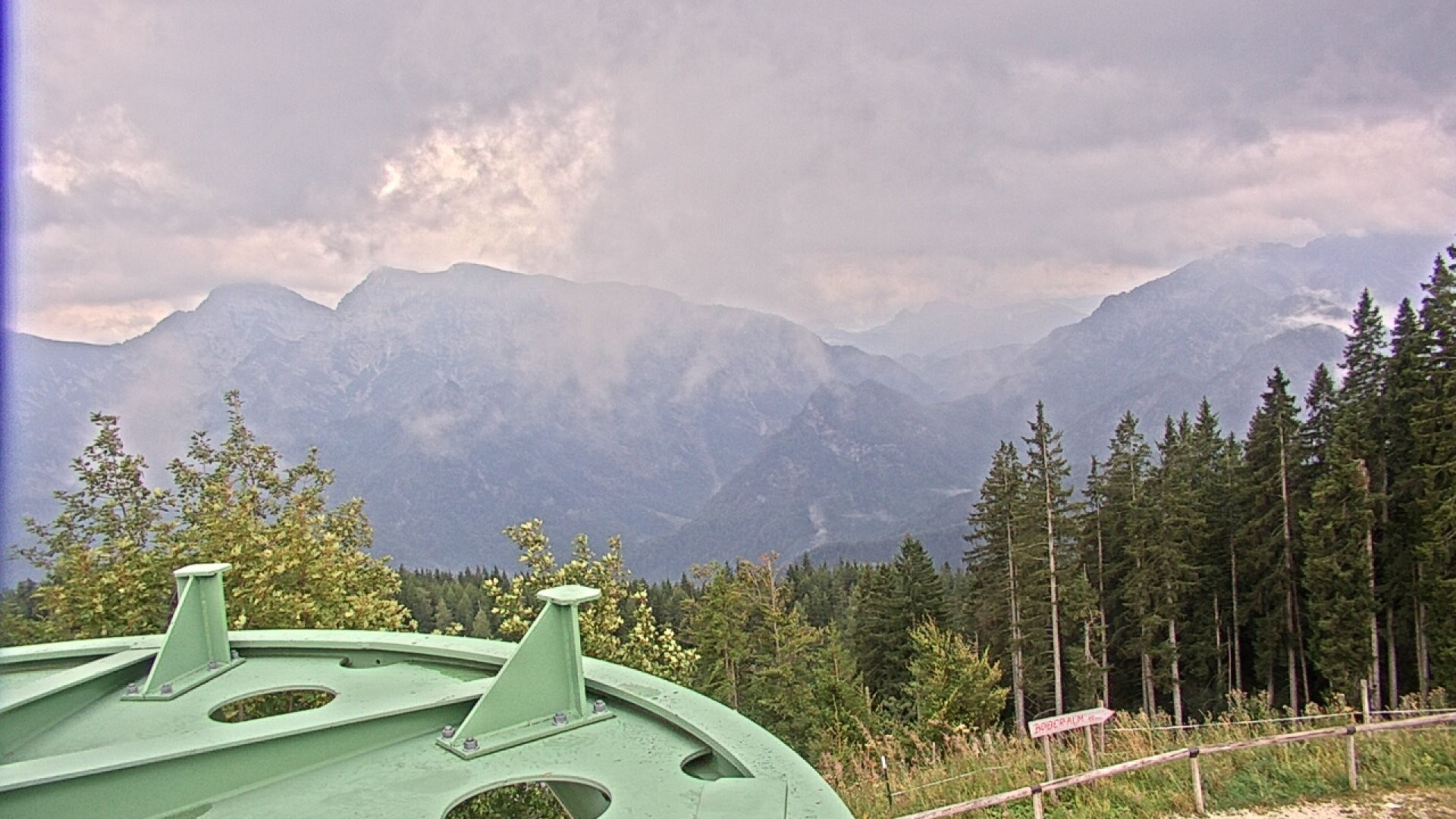 Archiv Foto Webcam Ruhpolding: Bergstation am Unternberg