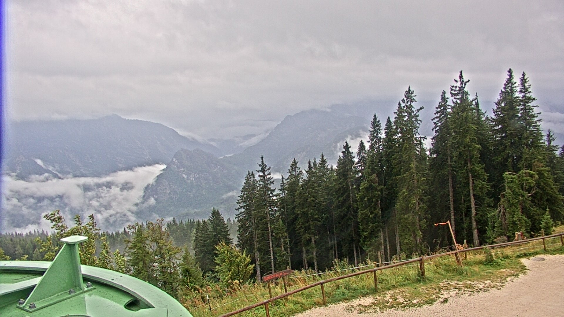 Archiv Foto Webcam Ruhpolding: Bergstation am Unternberg