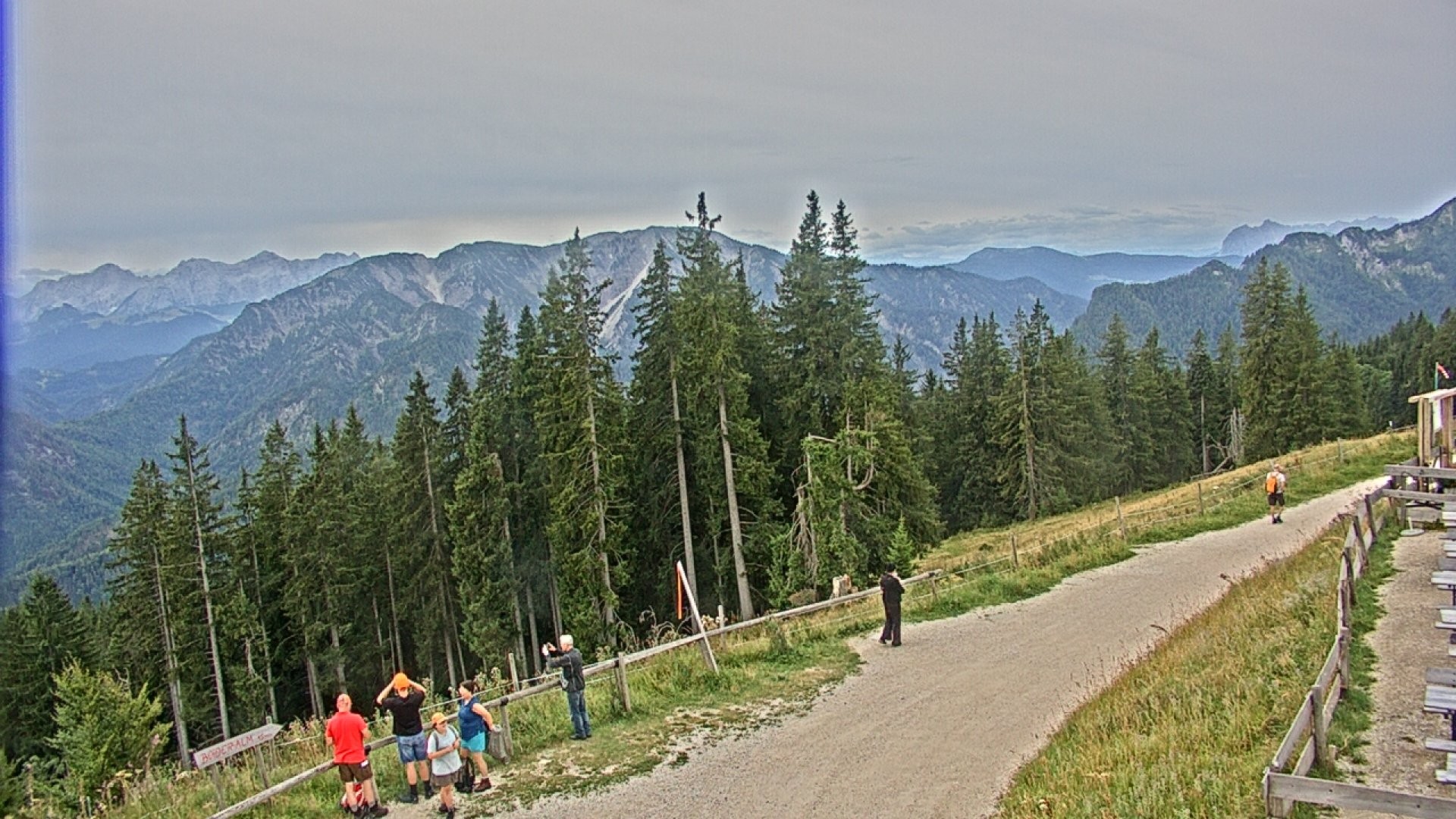 Archiv Foto Webcam Ruhpolding: Bergstation am Unternberg