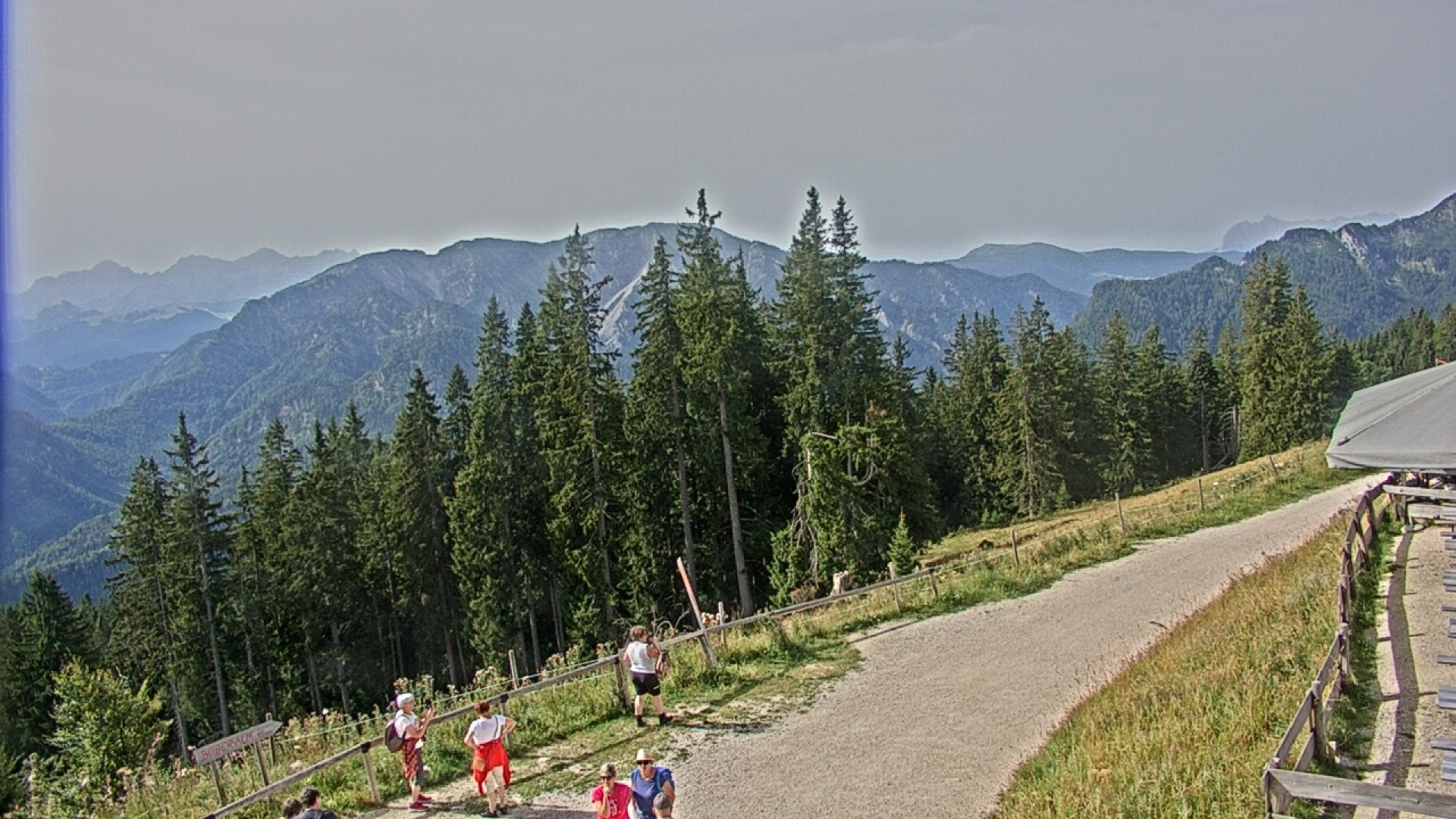 Archiv Foto Webcam Ruhpolding: Bergstation am Unternberg