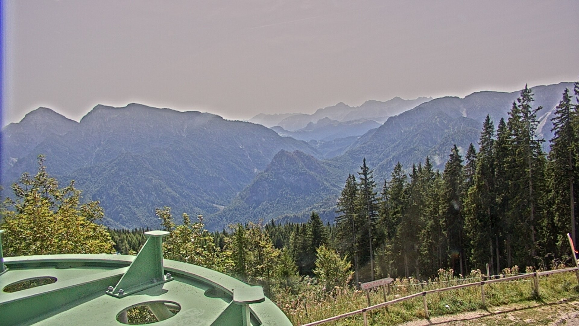 Archiv Foto Webcam Ruhpolding: Bergstation am Unternberg