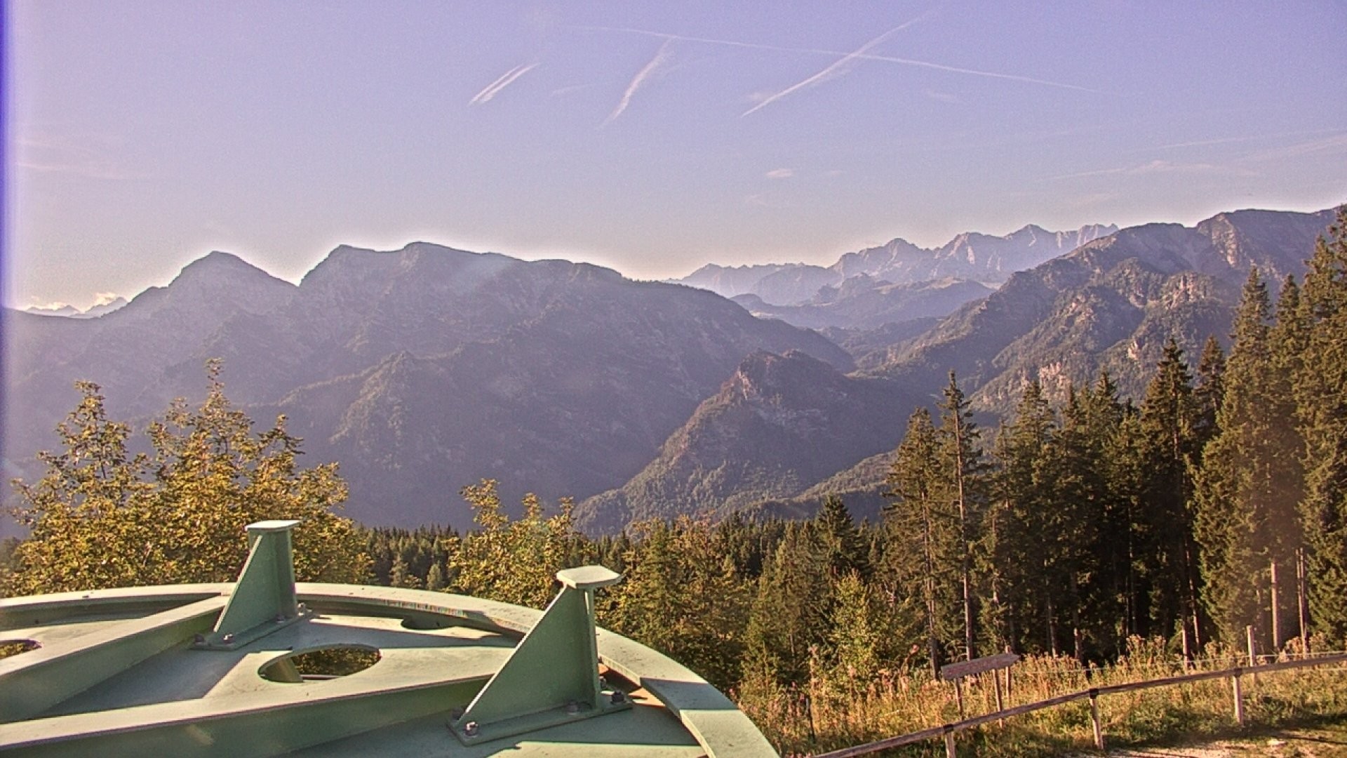 Archiv Foto Webcam Ruhpolding: Bergstation am Unternberg