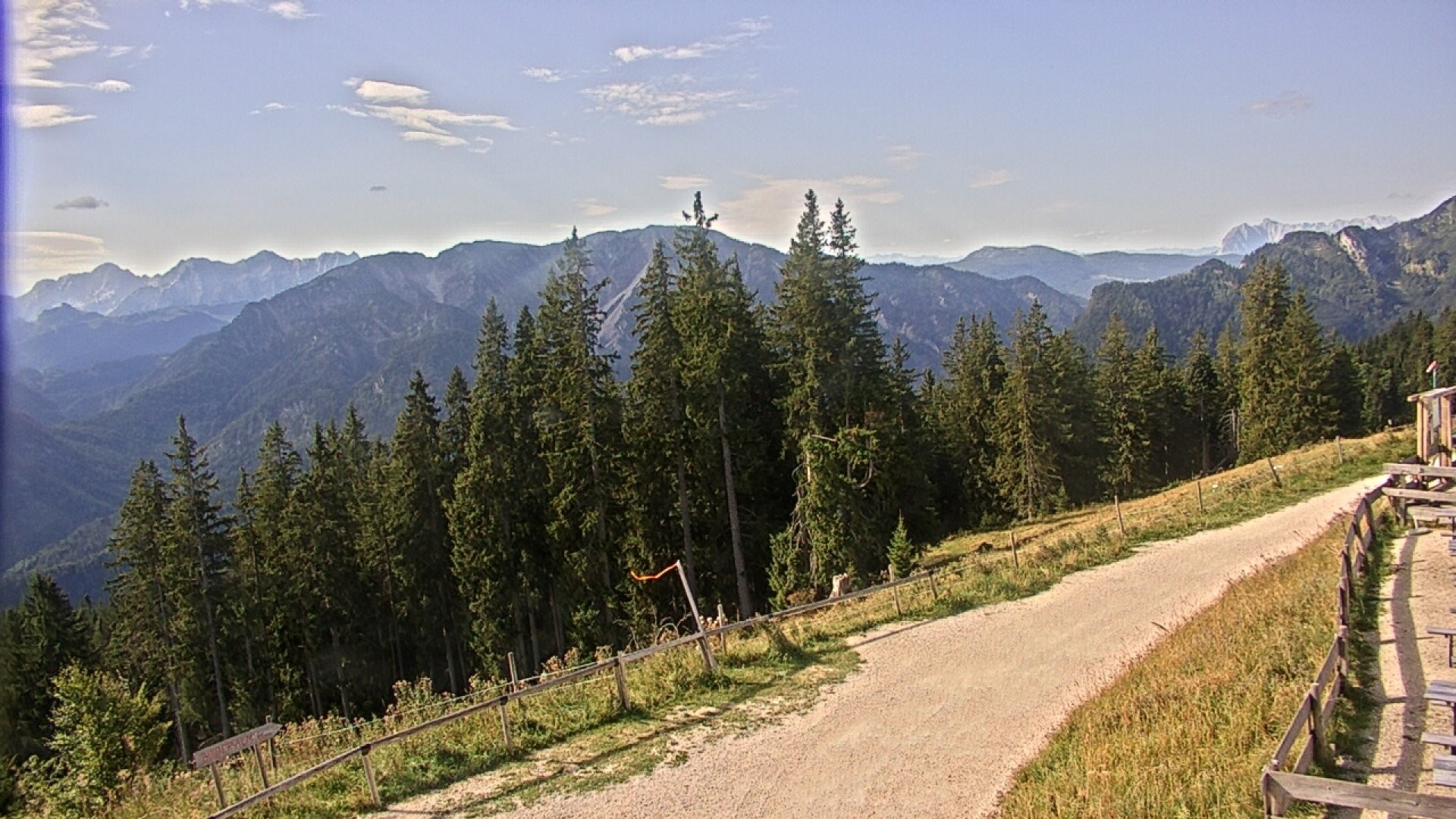 Archiv Foto Webcam Ruhpolding: Bergstation am Unternberg