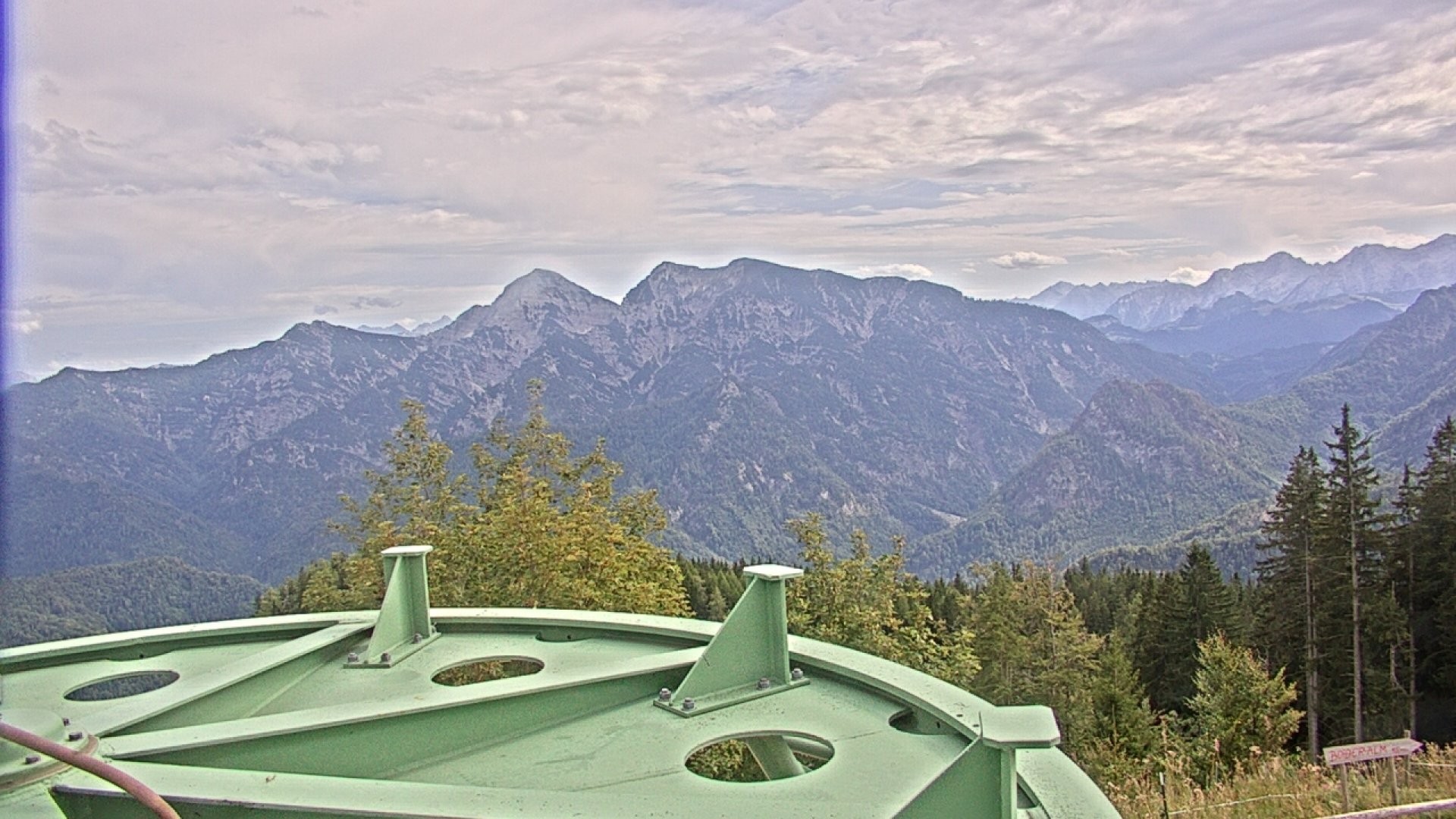 Archiv Foto Webcam Ruhpolding: Bergstation am Unternberg