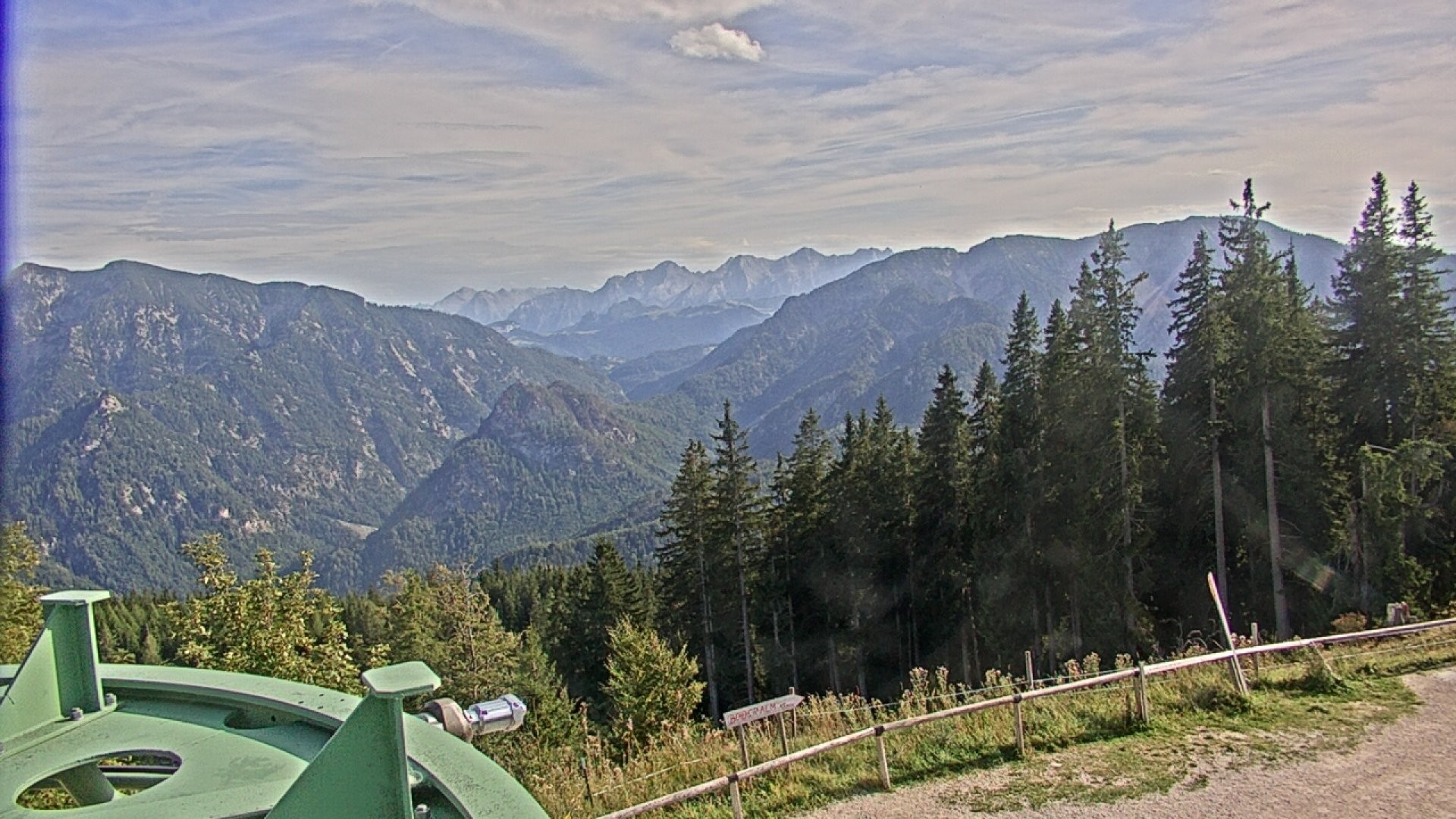 Archiv Foto Webcam Ruhpolding: Bergstation am Unternberg