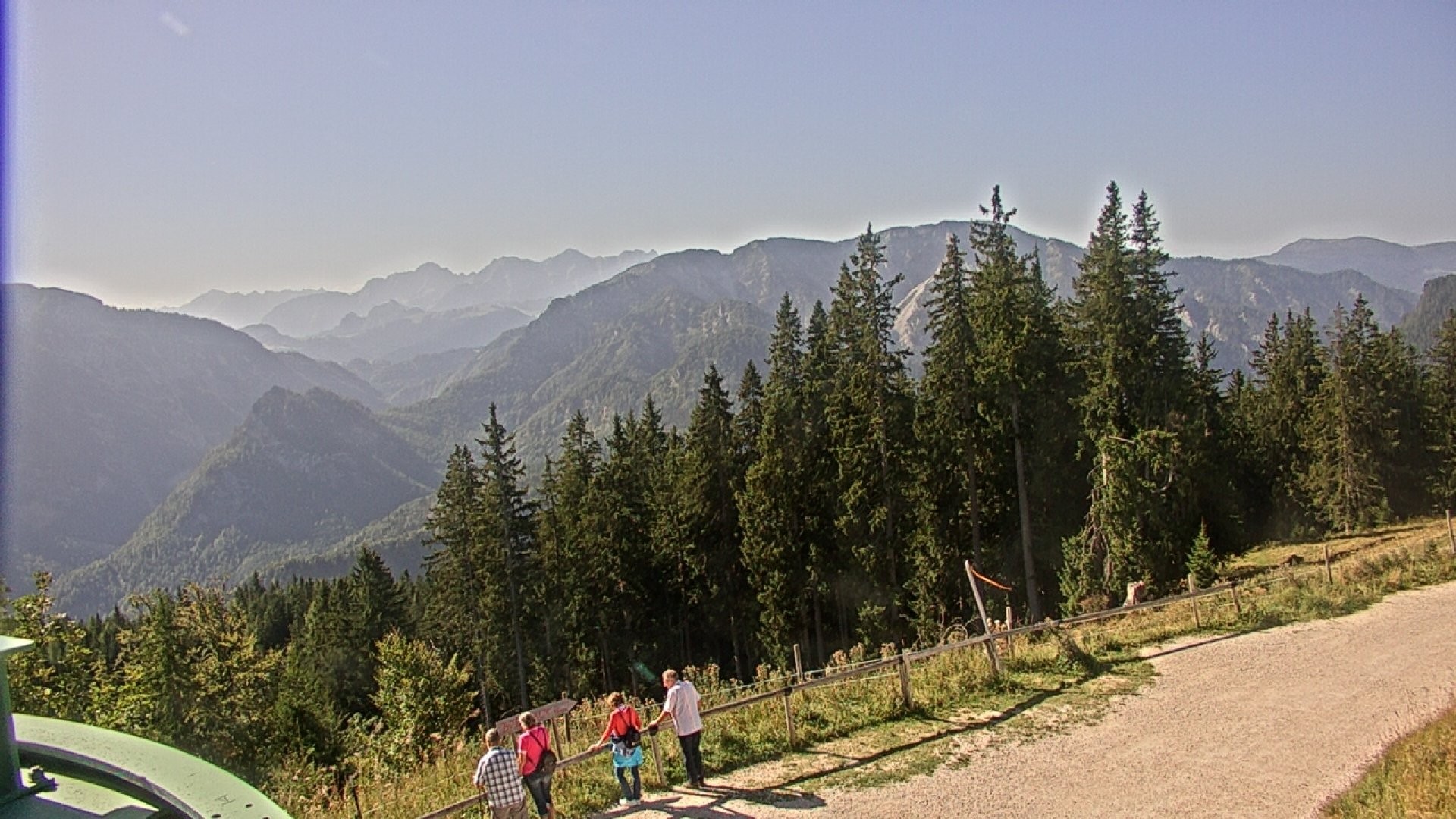 Archiv Foto Webcam Ruhpolding: Bergstation am Unternberg