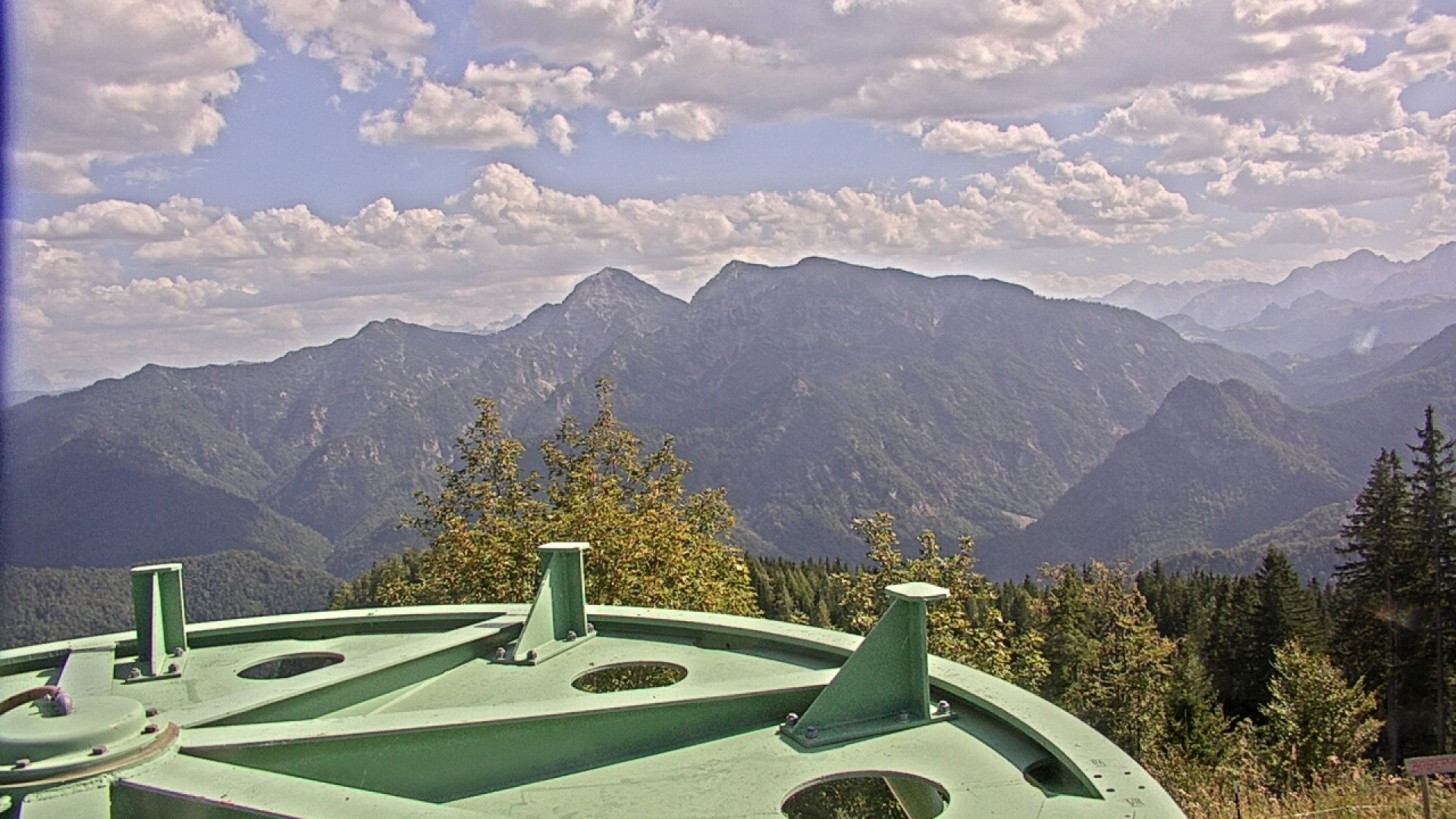 Archiv Foto Webcam Ruhpolding: Bergstation am Unternberg