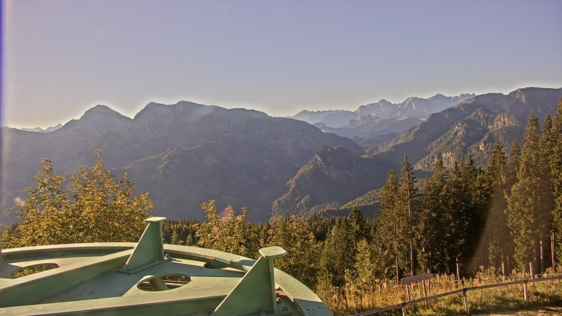 Archiv Foto Webcam Ruhpolding: Bergstation am Unternberg