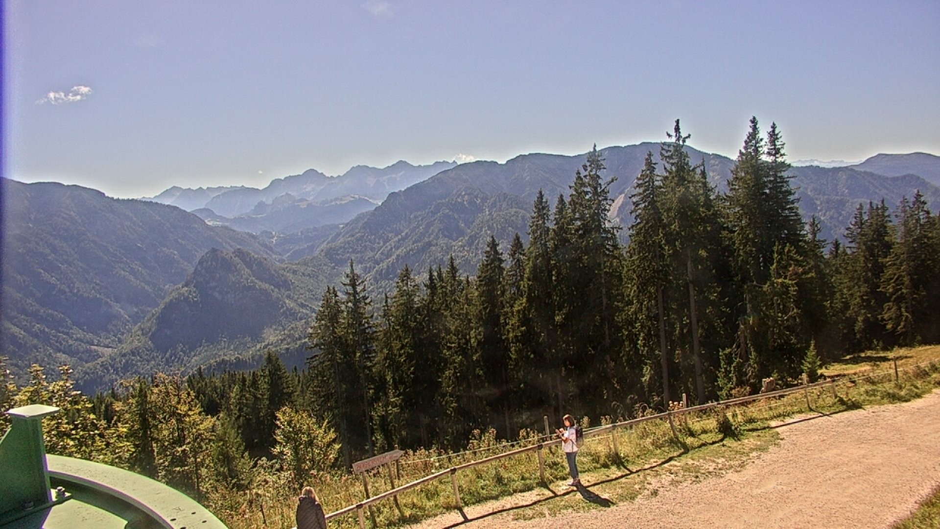 Archiv Foto Webcam Ruhpolding: Bergstation am Unternberg