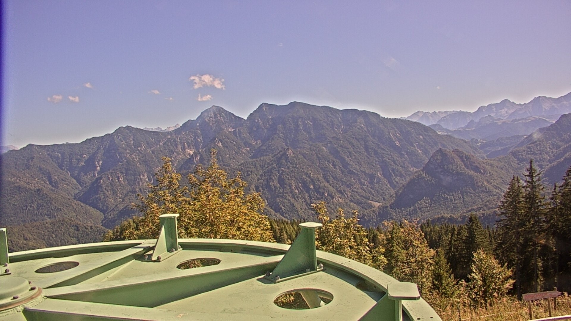 Archiv Foto Webcam Ruhpolding: Bergstation am Unternberg