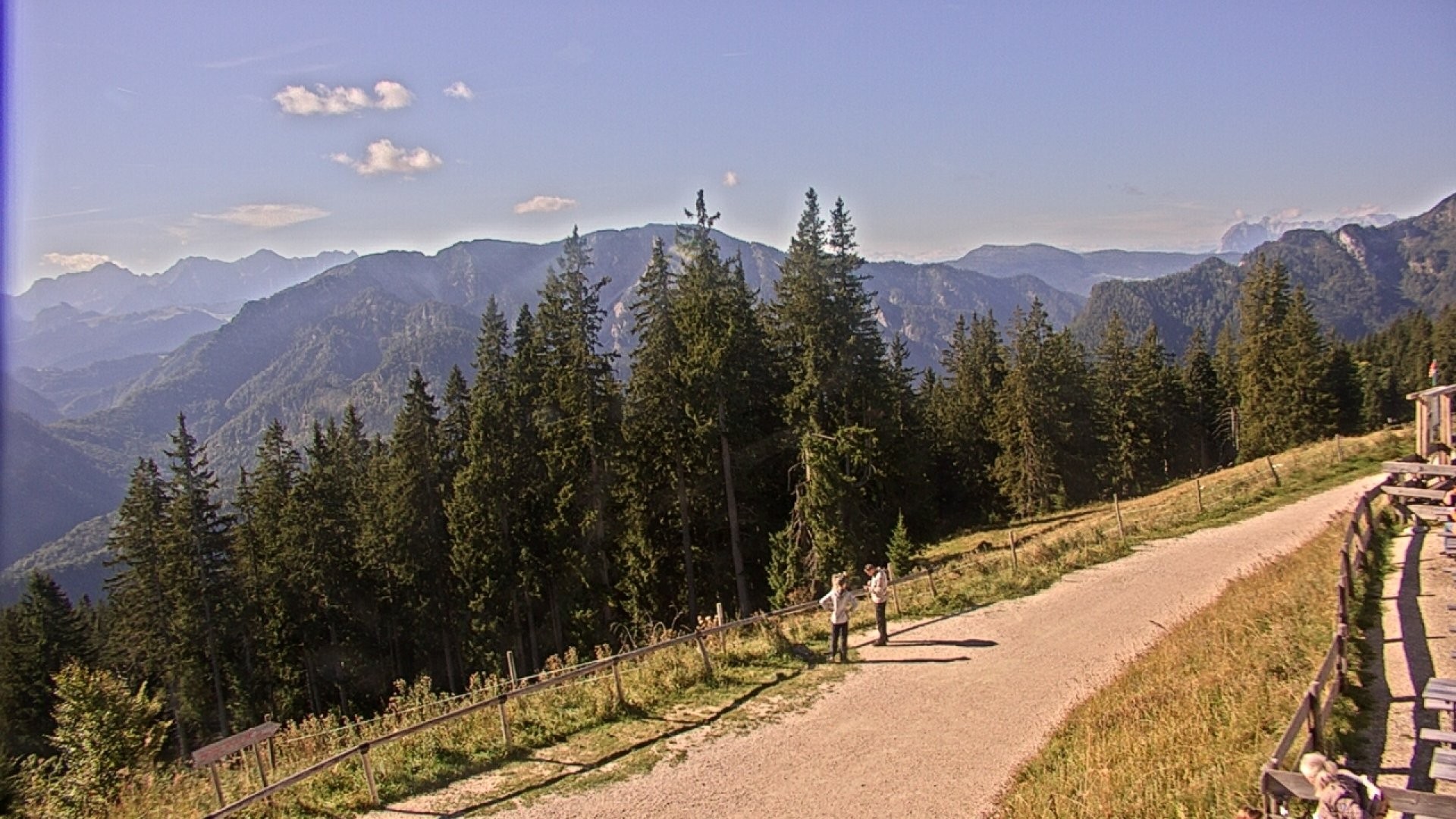 Archiv Foto Webcam Ruhpolding: Bergstation am Unternberg