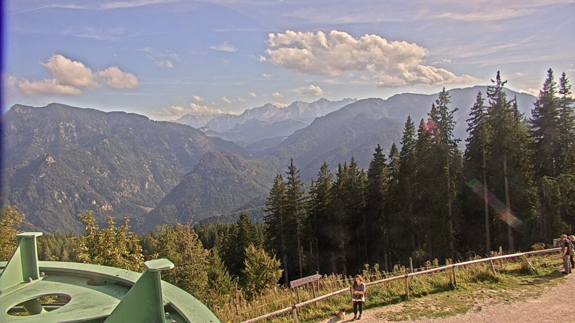 Archiv Foto Webcam Ruhpolding: Bergstation am Unternberg
