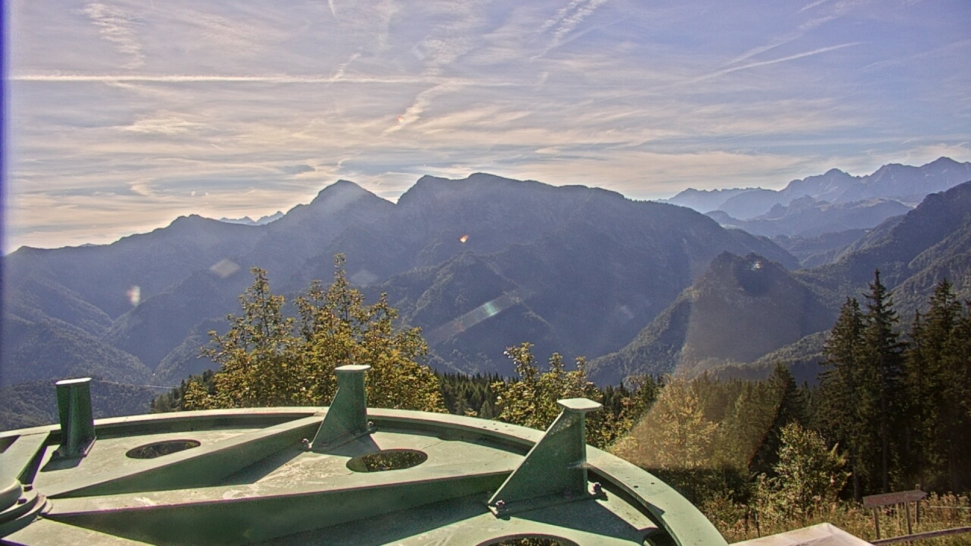 Archiv Foto Webcam Ruhpolding: Bergstation am Unternberg