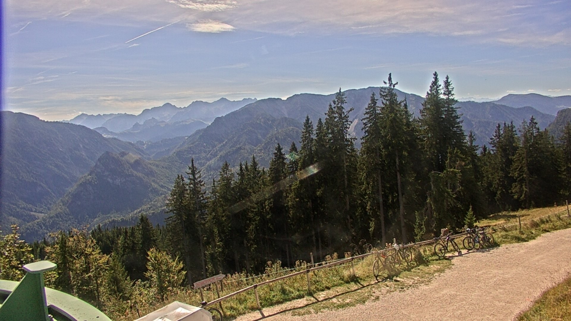 Archiv Foto Webcam Ruhpolding: Bergstation am Unternberg