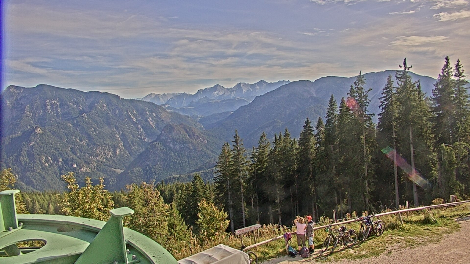 Archiv Foto Webcam Ruhpolding: Bergstation am Unternberg