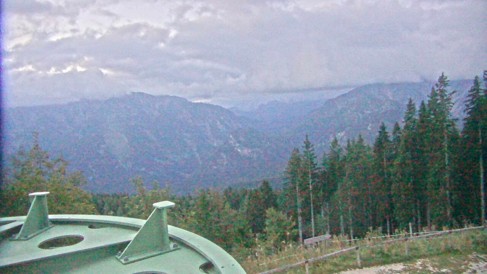 Archiv Foto Webcam Ruhpolding: Bergstation am Unternberg