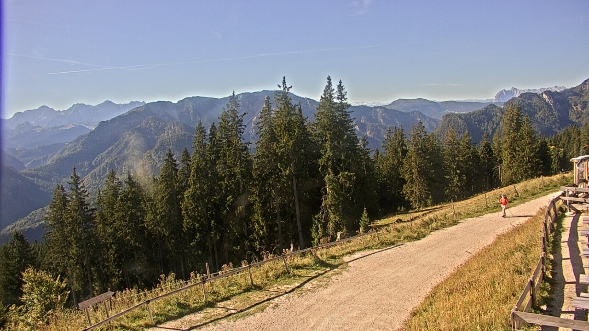 Archived image Webcam Ruhpolding: Top station Unternberg