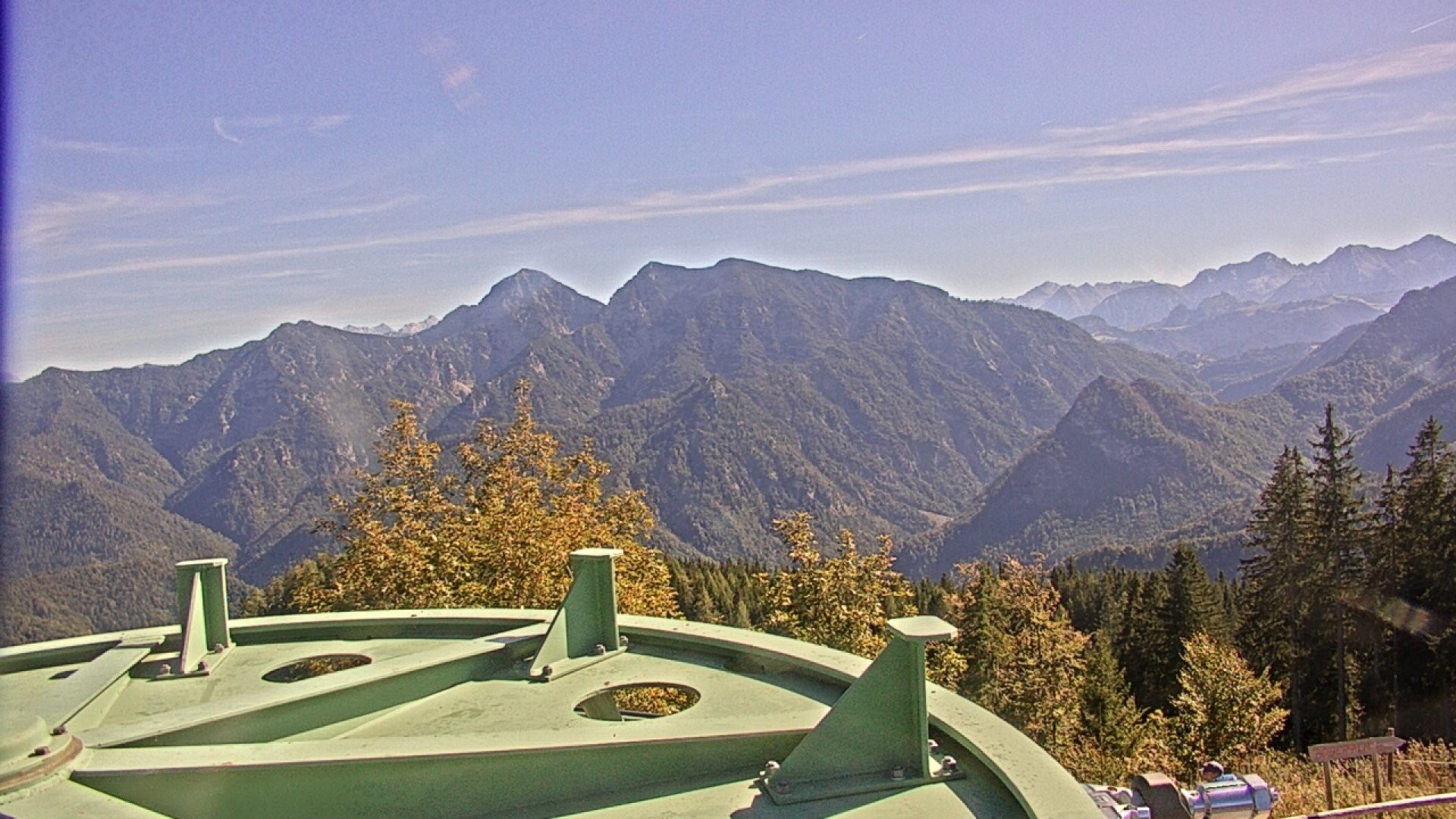 Archived image Webcam Ruhpolding: Top station Unternberg