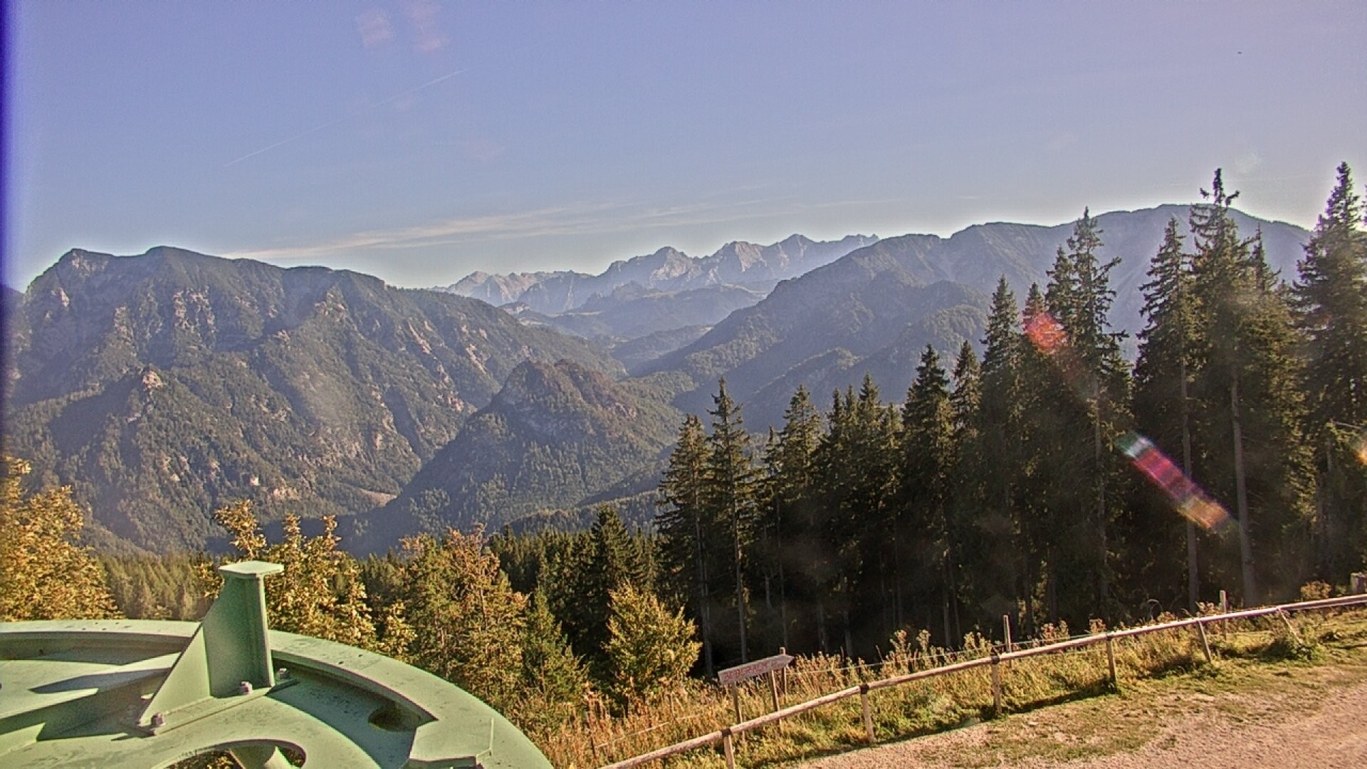 Archived image Webcam Ruhpolding: Top station Unternberg