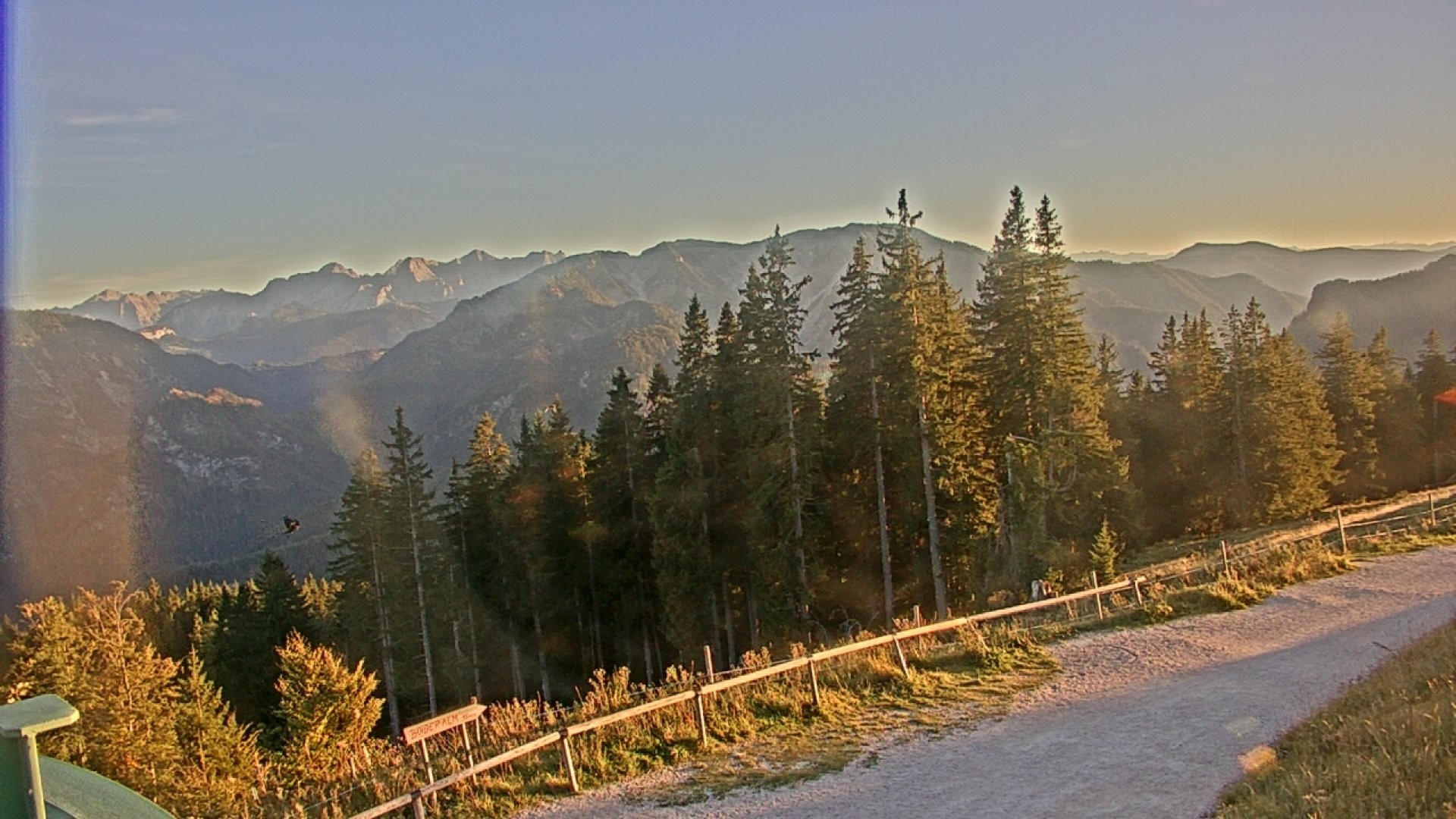 Archiv Foto Webcam Ruhpolding: Bergstation am Unternberg