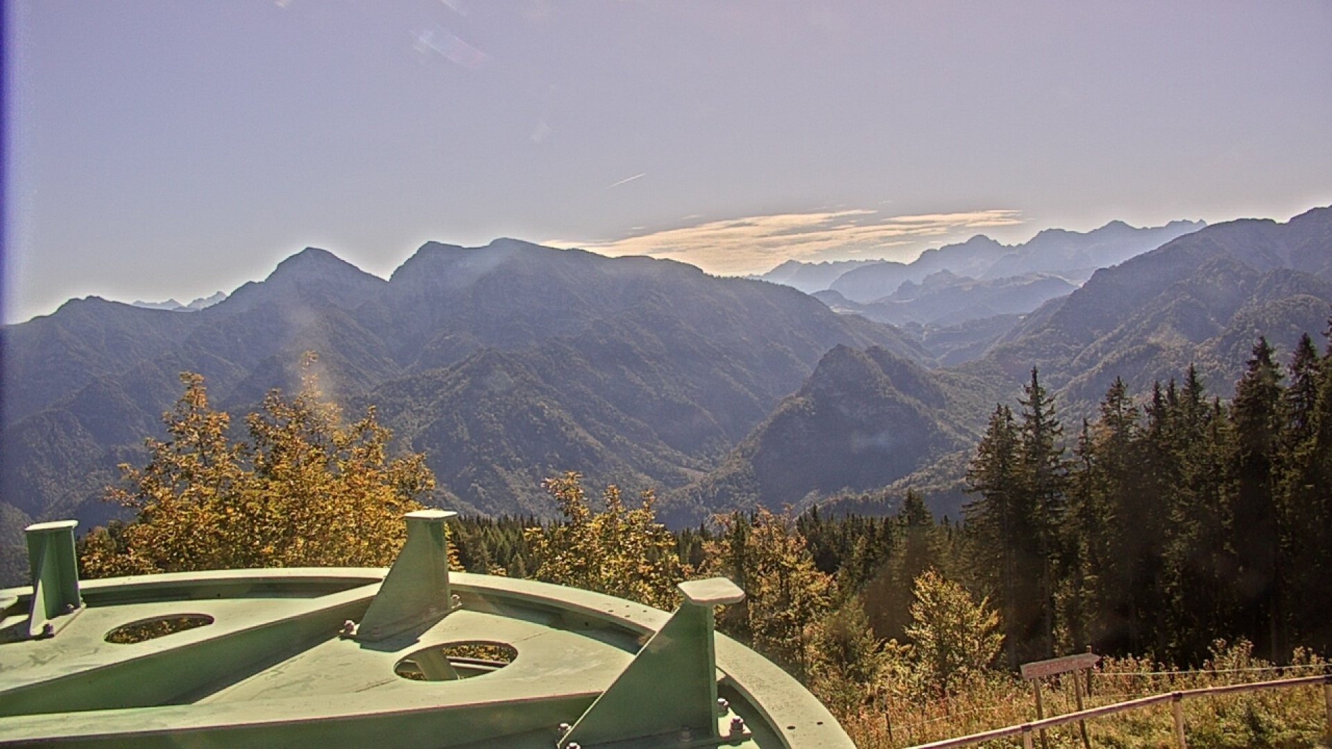 Archiv Foto Webcam Ruhpolding: Bergstation am Unternberg