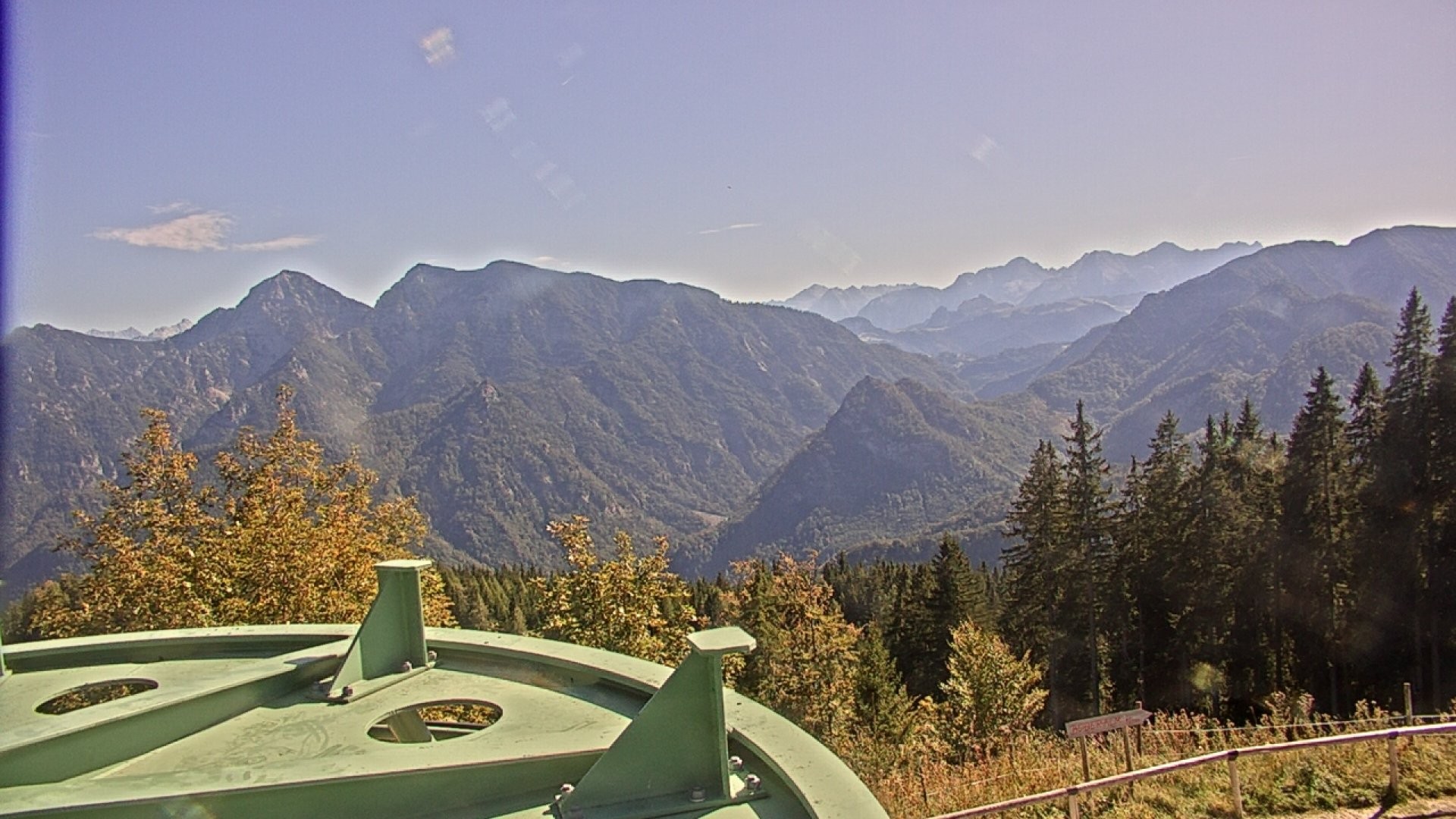 Archiv Foto Webcam Ruhpolding: Bergstation am Unternberg