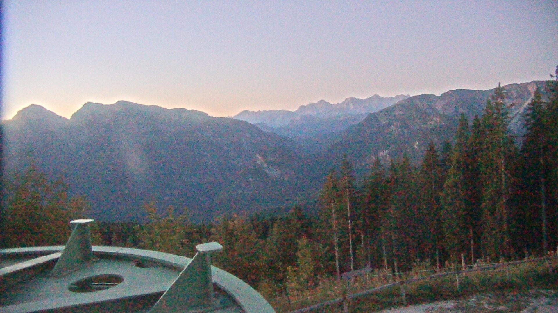Archiv Foto Webcam Ruhpolding: Bergstation am Unternberg