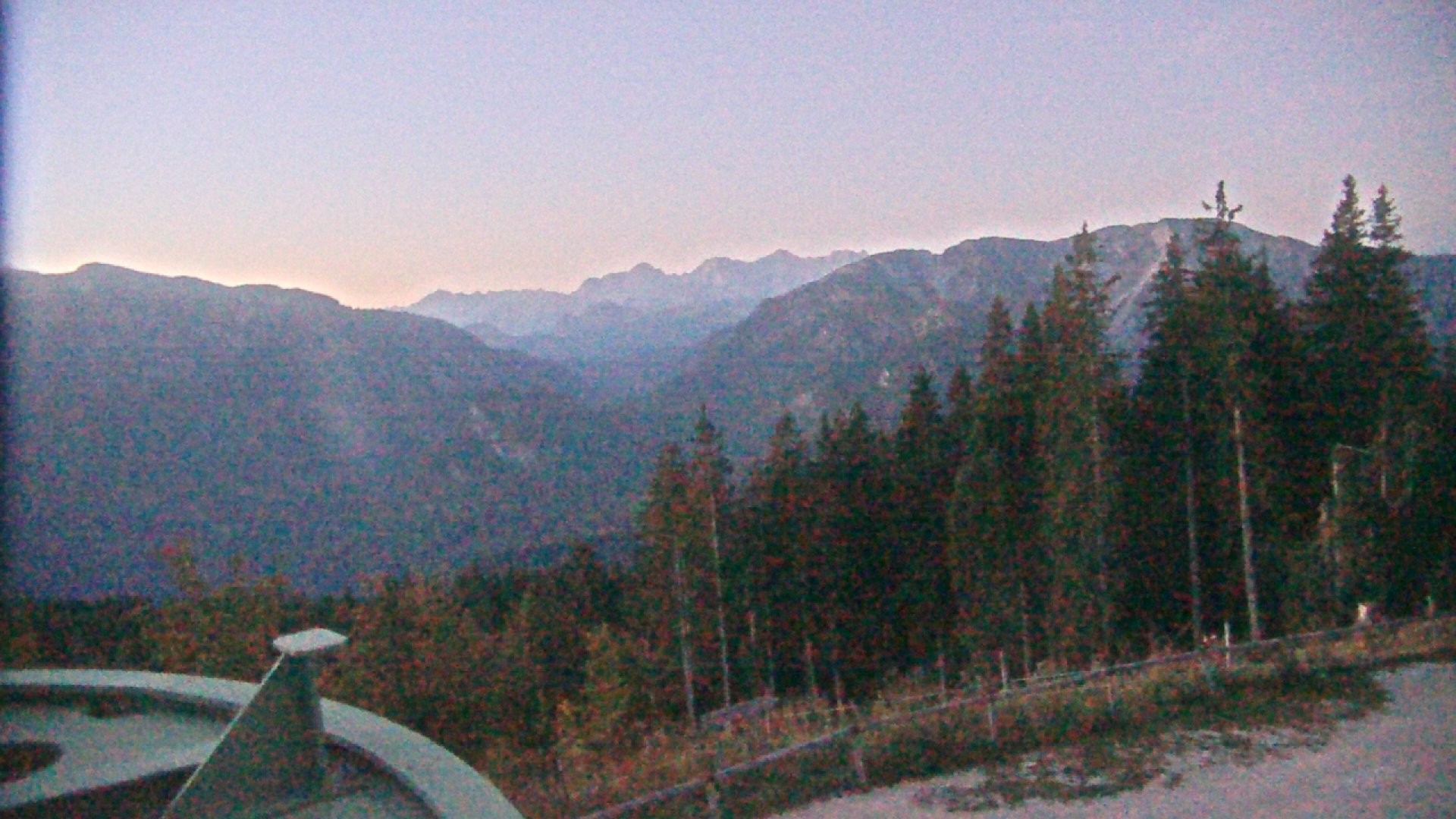 Archiv Foto Webcam Ruhpolding: Bergstation am Unternberg