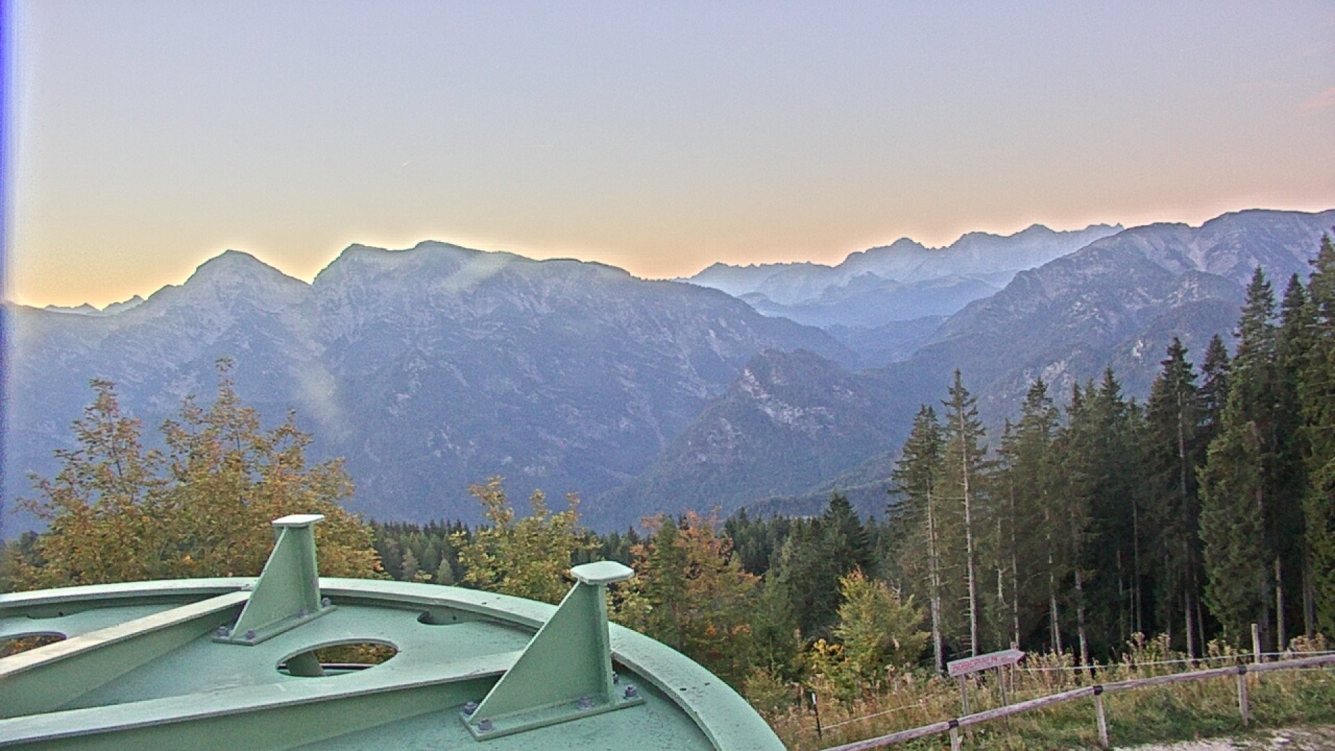 Archiv Foto Webcam Ruhpolding: Bergstation am Unternberg