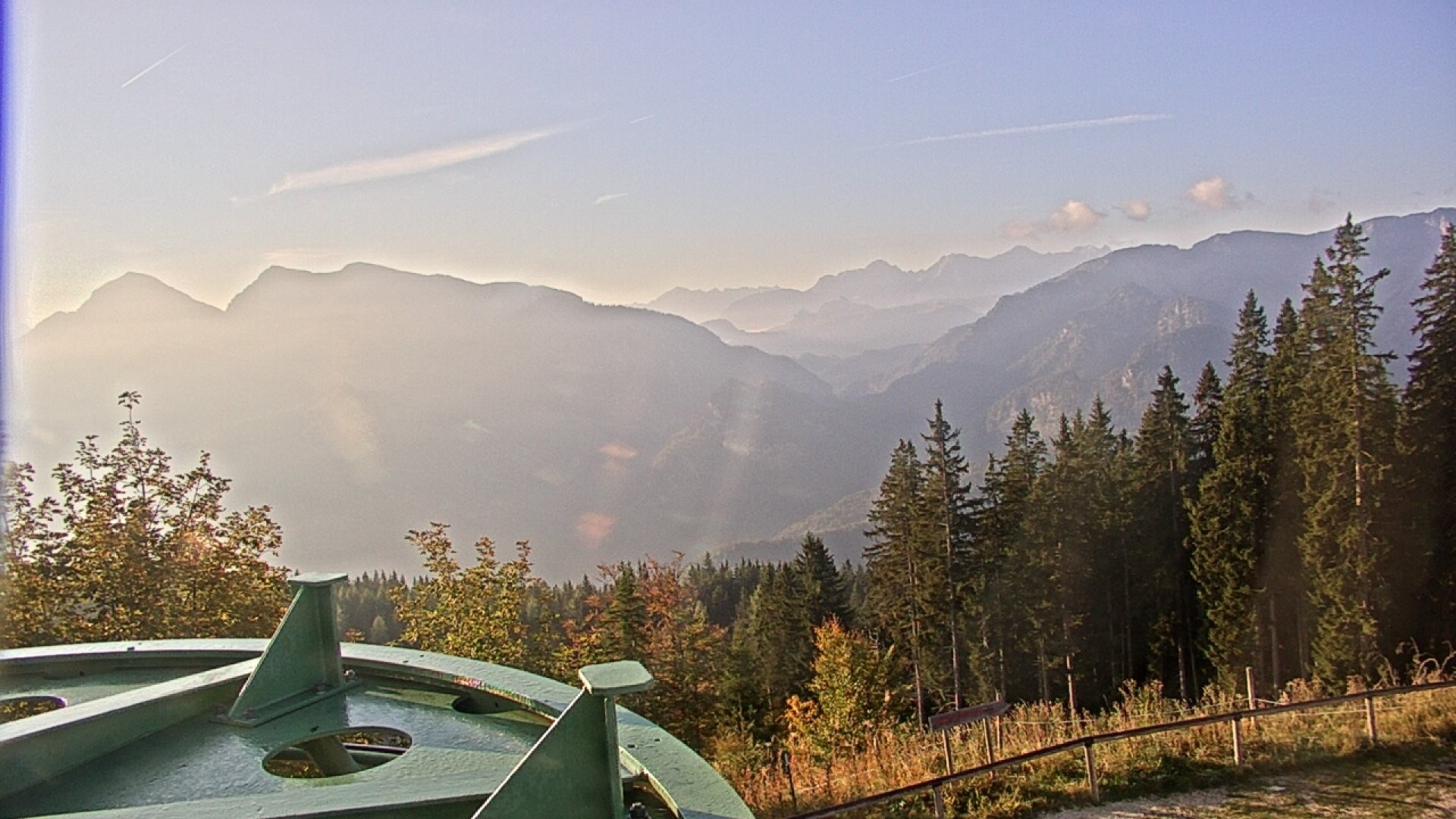 Archiv Foto Webcam Ruhpolding: Bergstation am Unternberg