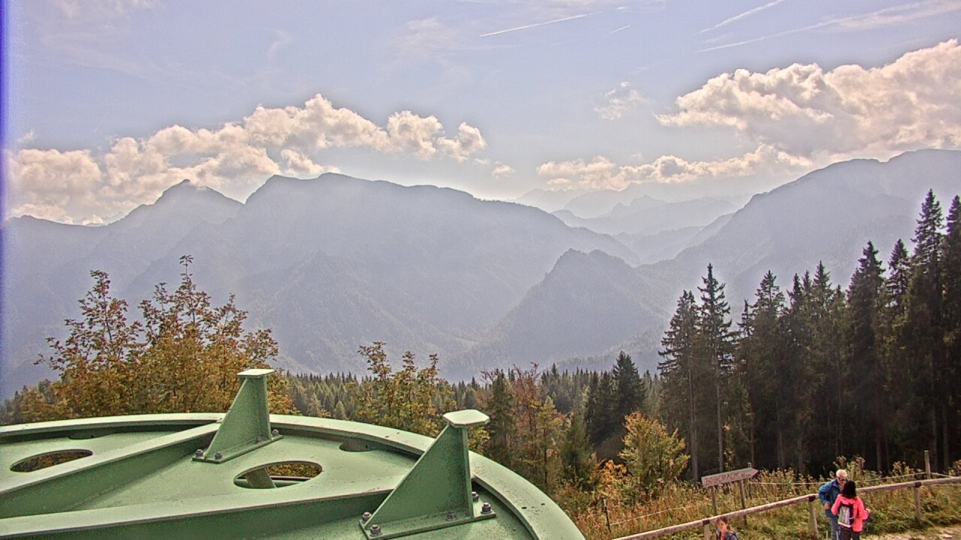 Archiv Foto Webcam Ruhpolding: Bergstation am Unternberg