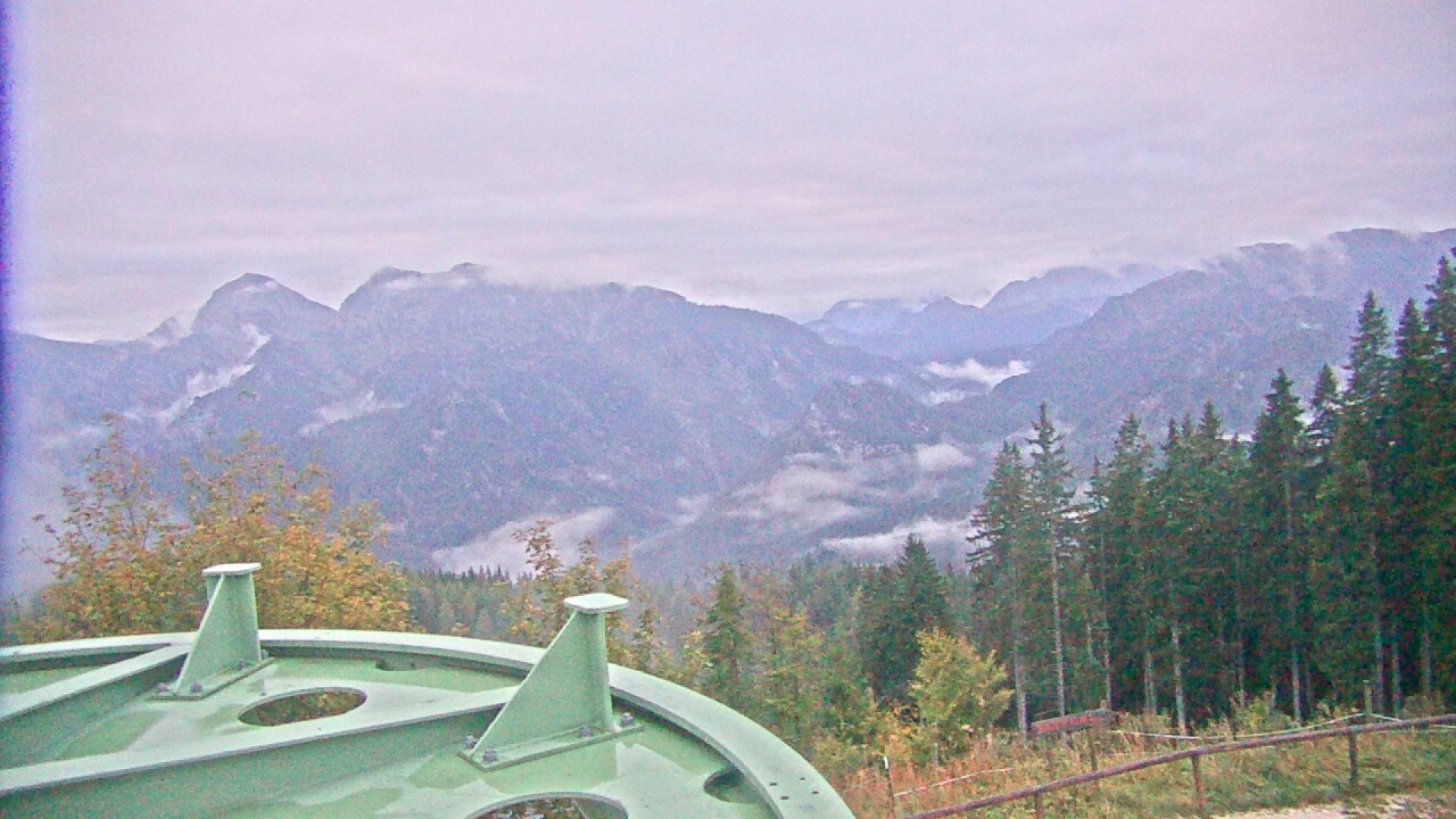 Archiv Foto Webcam Ruhpolding: Bergstation am Unternberg